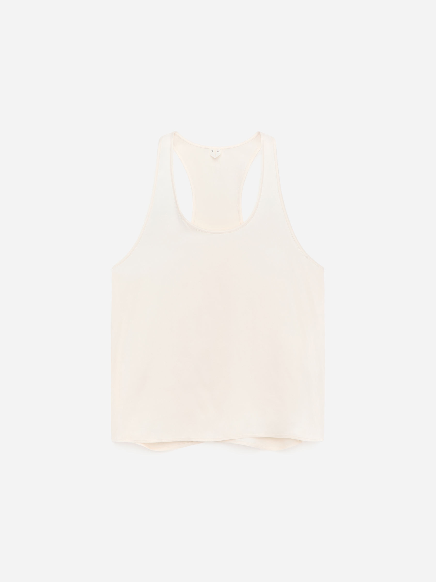 Sportoberteil aus Satin - Cremeweiß - Regular Fit - Damen - StillMedia/DescriptiveStillLife - 1