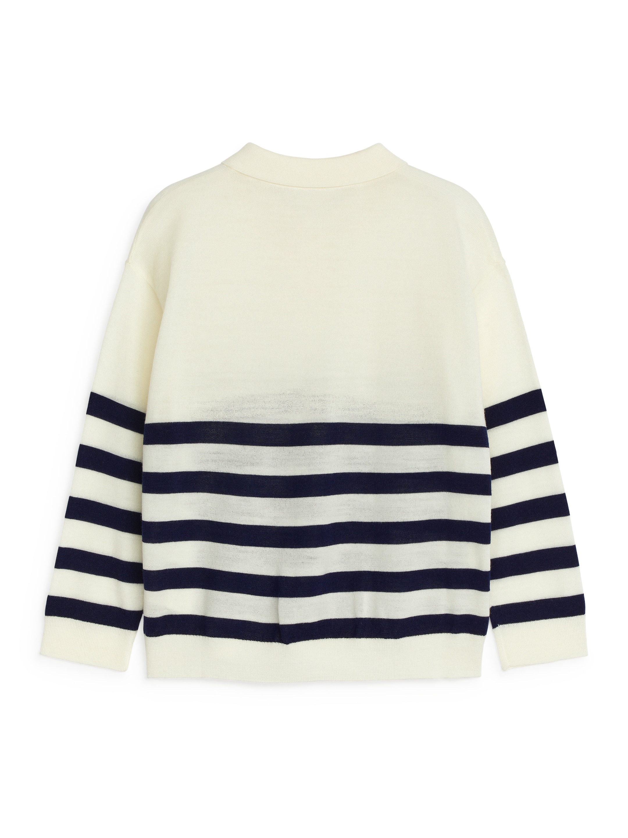Grösseres Bild ansehen: Polopullover - Off-White / Blau - KINDER | H&M CH 2