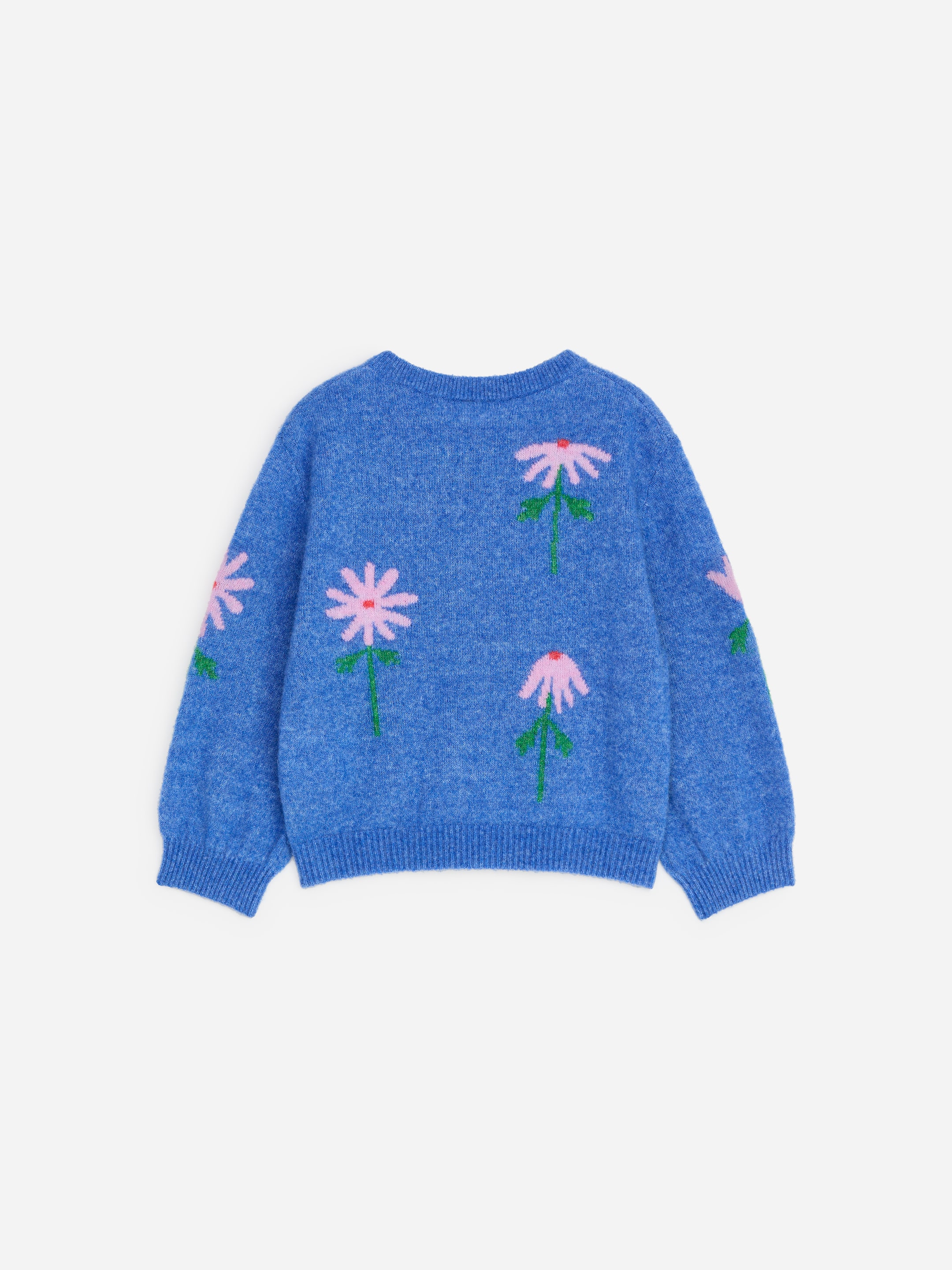 Wool-Alpaca Blend Cardigan - Blue - Regular fit - children - StillMedia/DescriptiveStillLife - 1