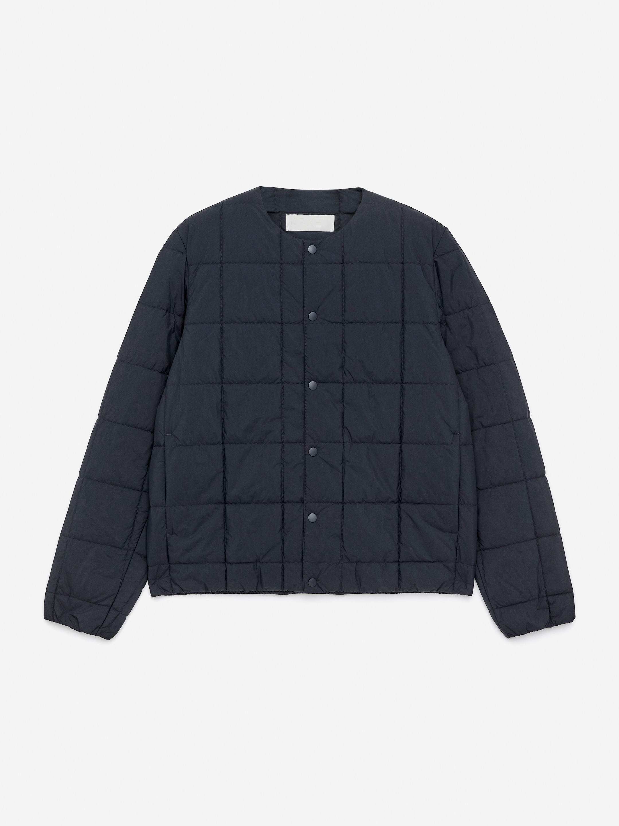 Leicht wattierte Jacke-Blue-16450