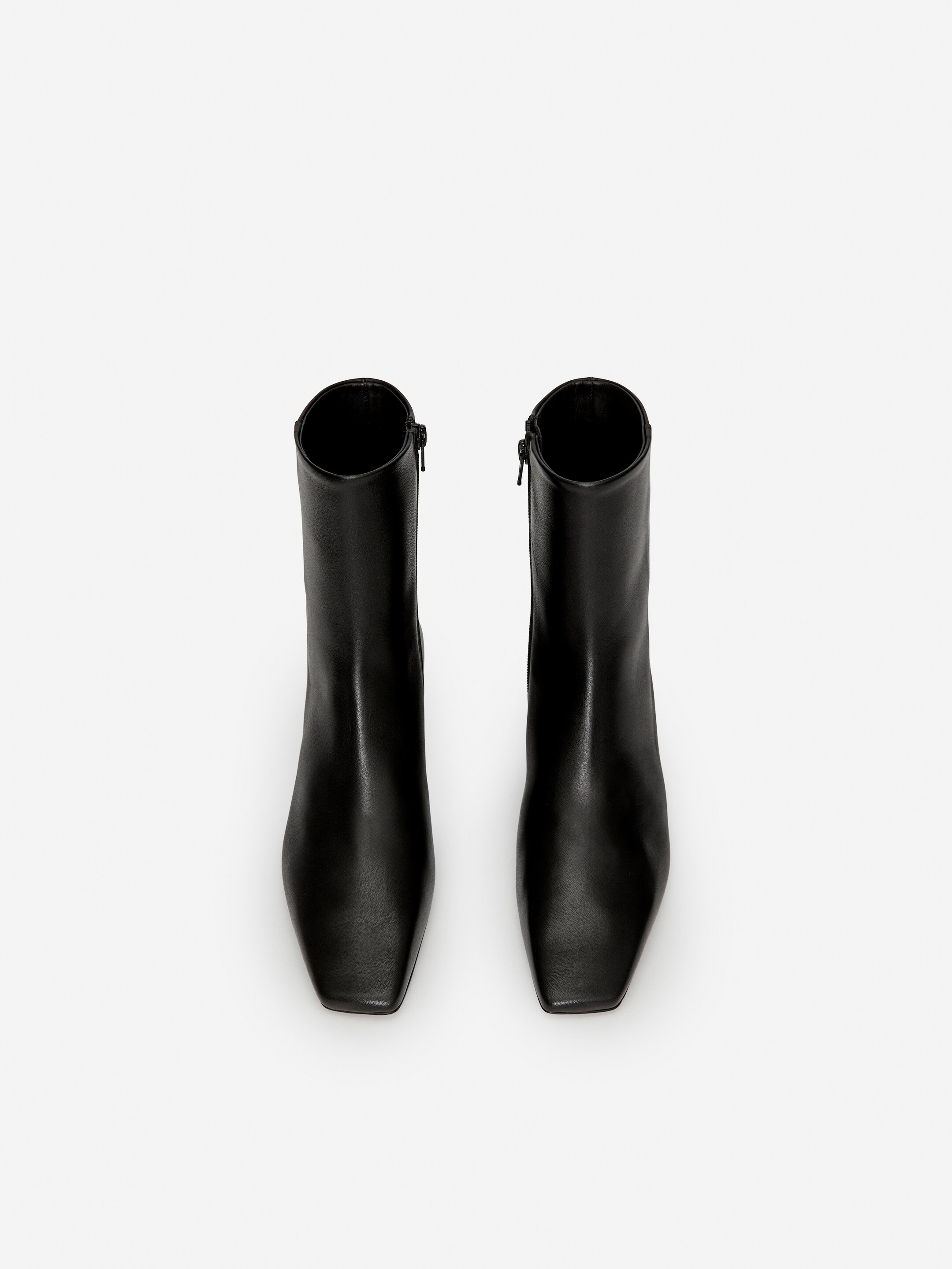 Bottines à bouts carrés - Noir - Femme - StillMedia/DescriptiveStillLife - 1