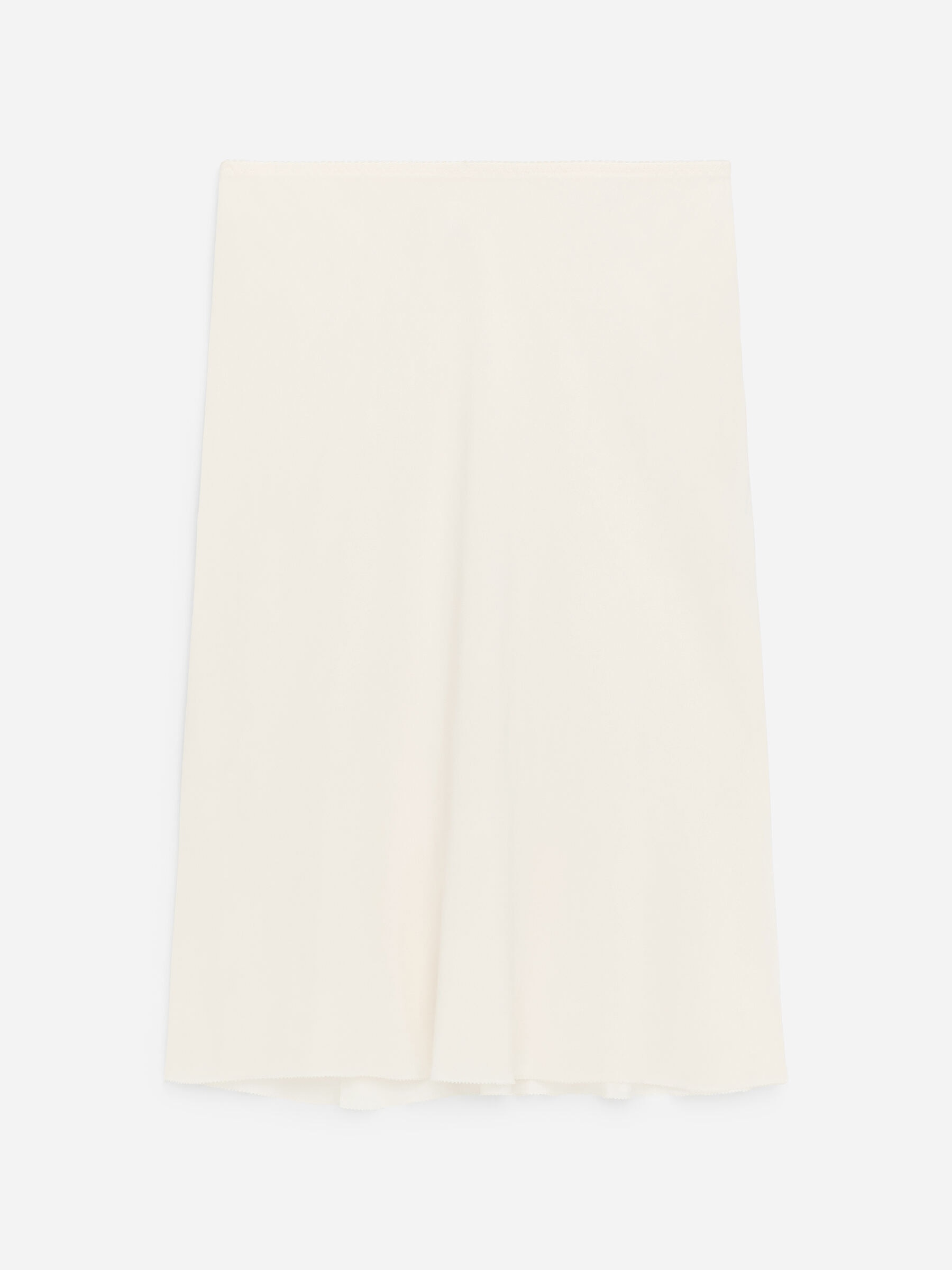 Chiffon Midi Skirt-#EDE9D7-18791