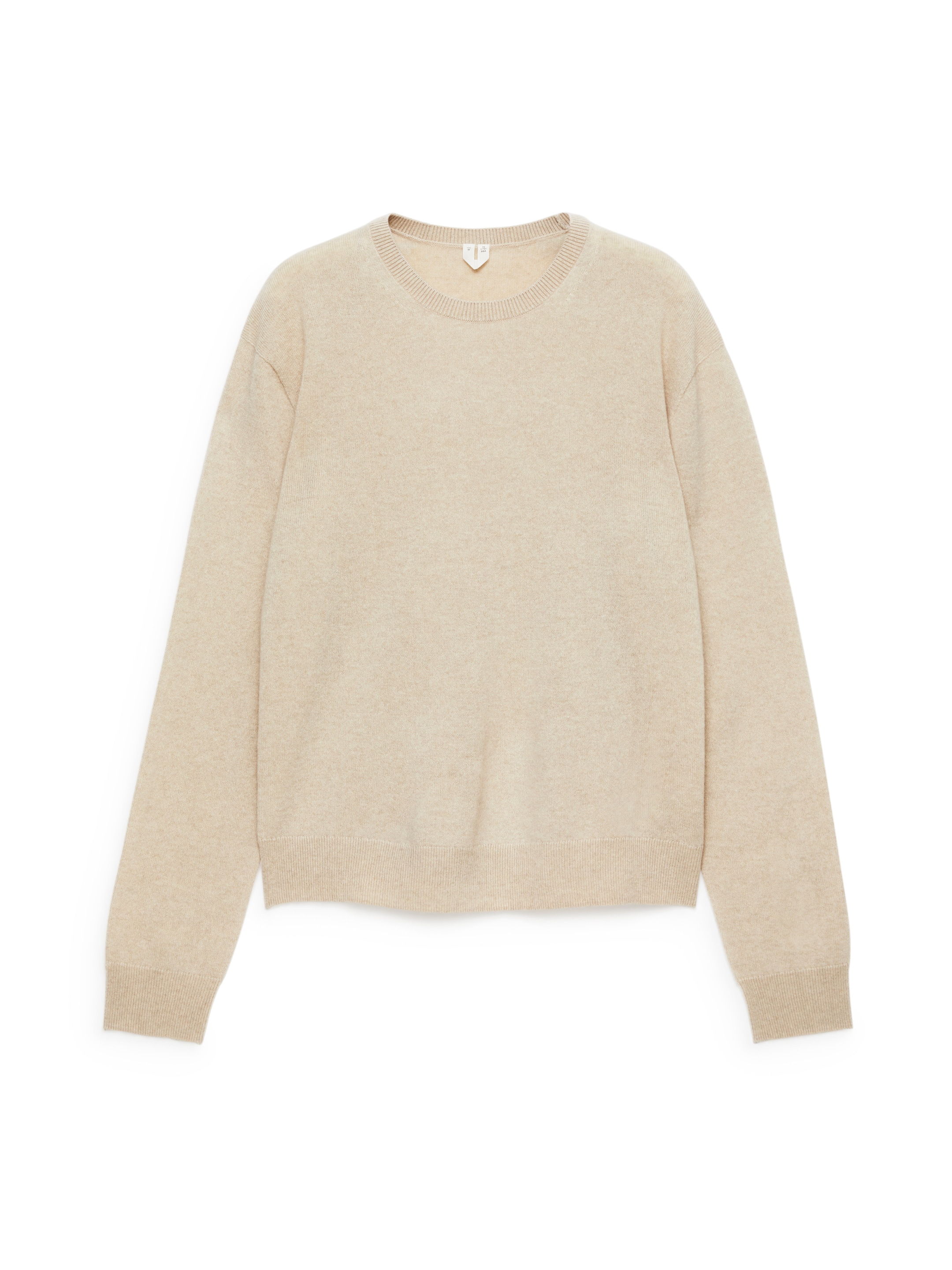 Zobacz większy obraz: Sweter z mieszanki kaszmiru i wełny - Złamana biel - ONA | H&M PL 1