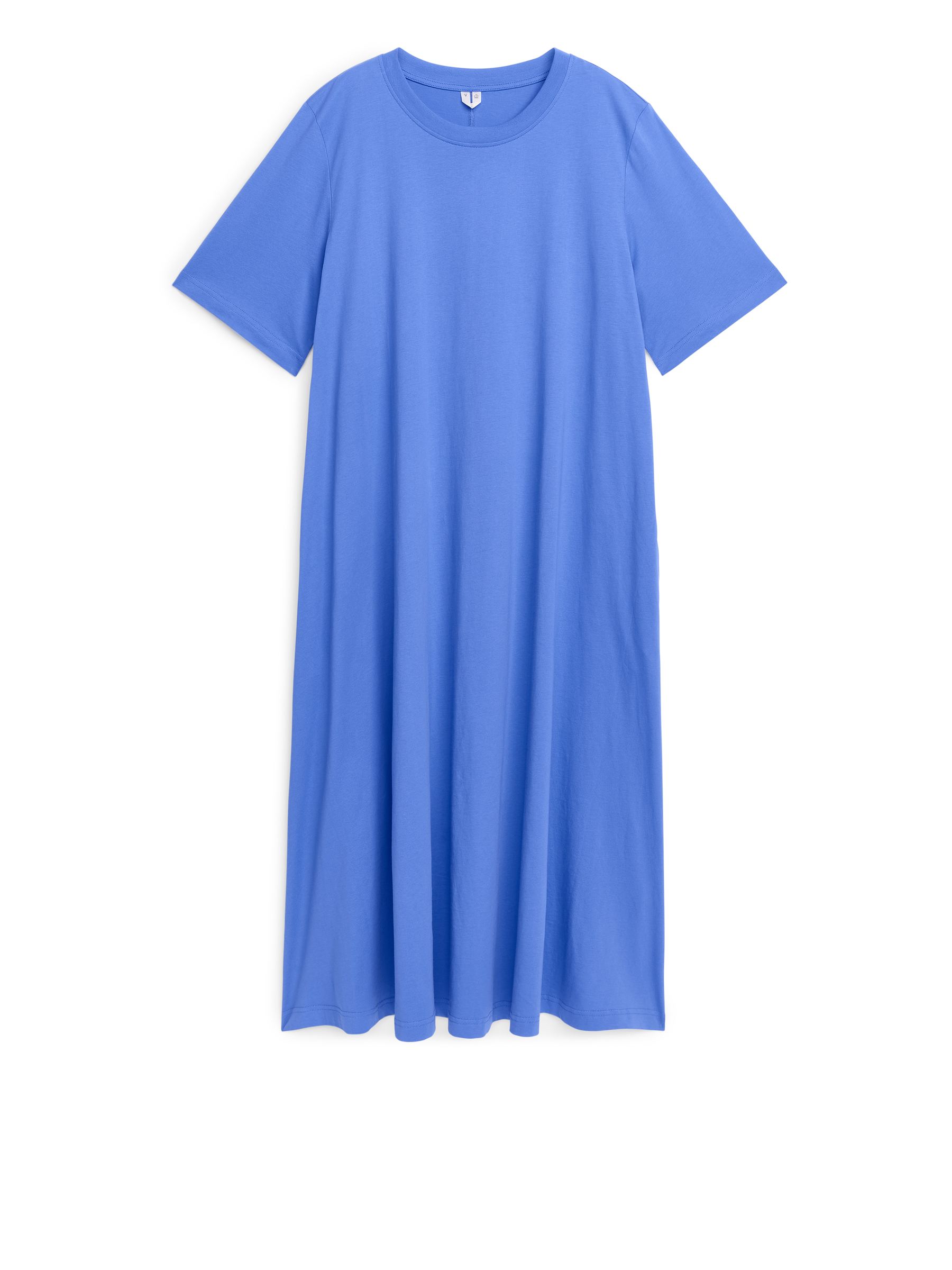 Abito T-shirt midi a trapezio - Blu - Loose fit - Women - StillMedia/DescriptiveStillLife - 1