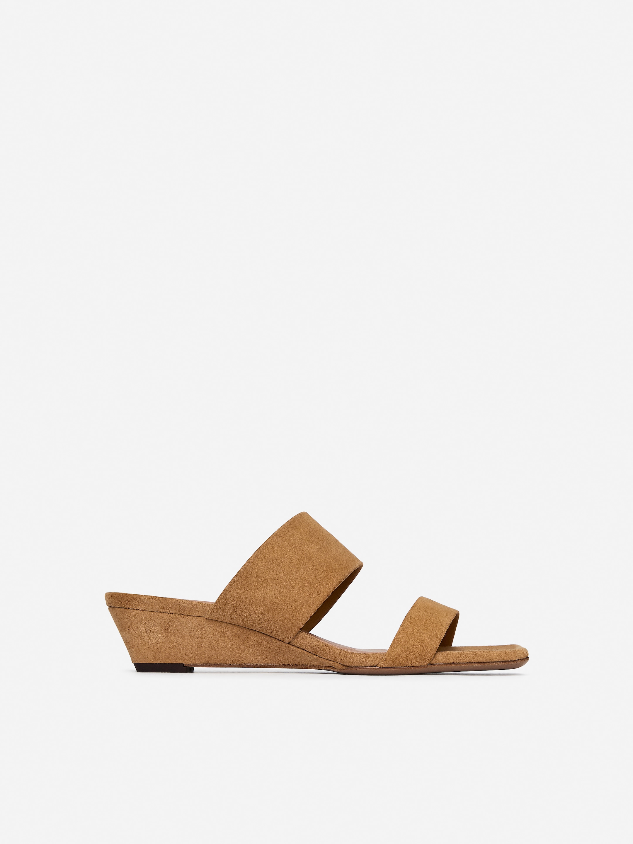Suede Wedge Sandals - Beige - Women - StillMedia/DescriptiveStillLife - 5