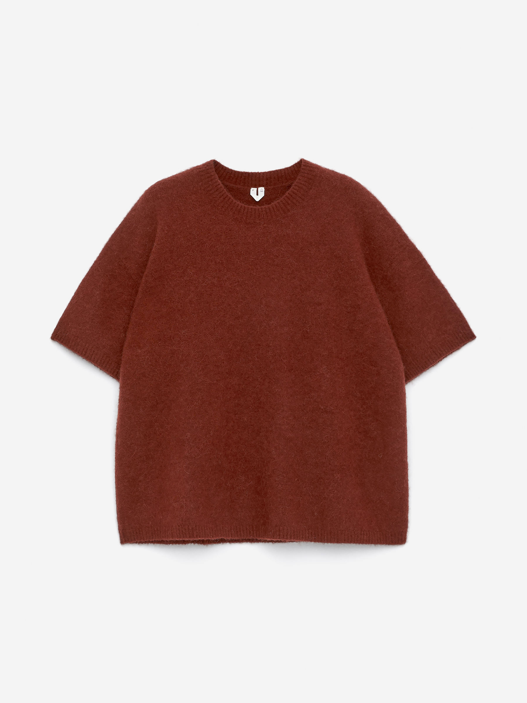 Alpaca-Wool Blend Jumper - Reddish Brown - Loose fit - Women - StillMedia/DescriptiveStillLife - 2