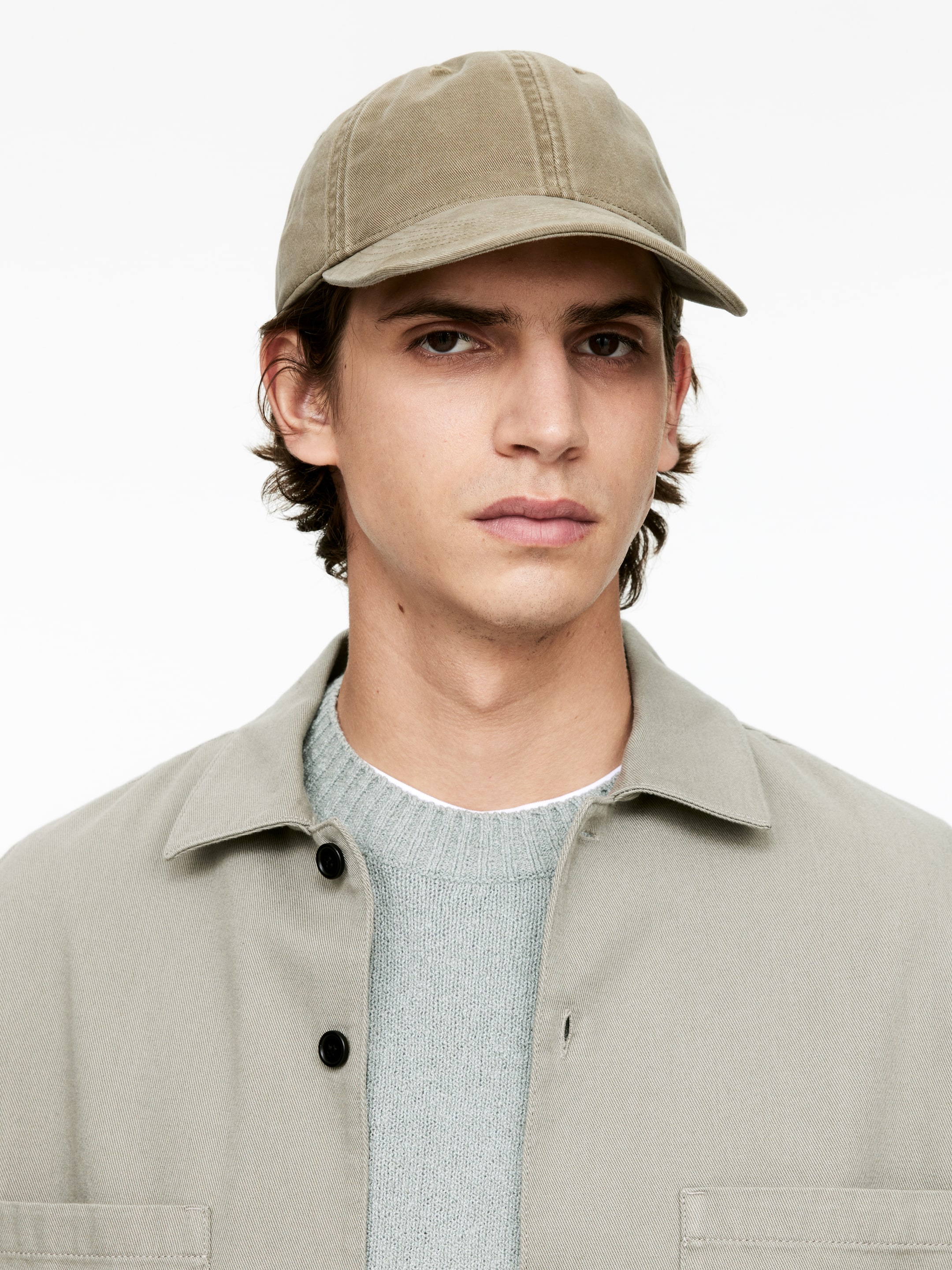Ver imagen más grande: Gorra de algodón lavado - Topo - HOMBRE | H&M ES 1