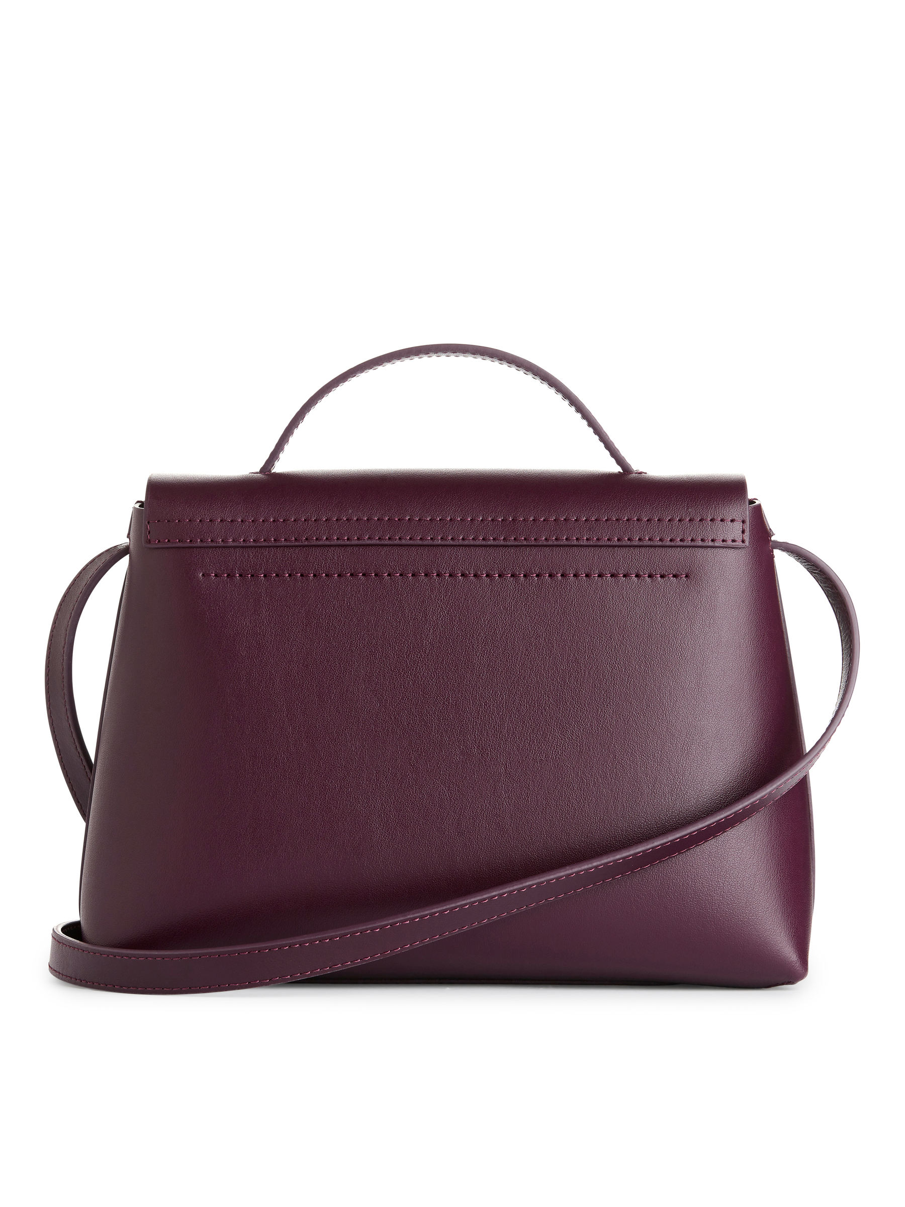 Bolso bandolera de piel - Burdeos - Women - StillMedia/DescriptiveStillLife - 5