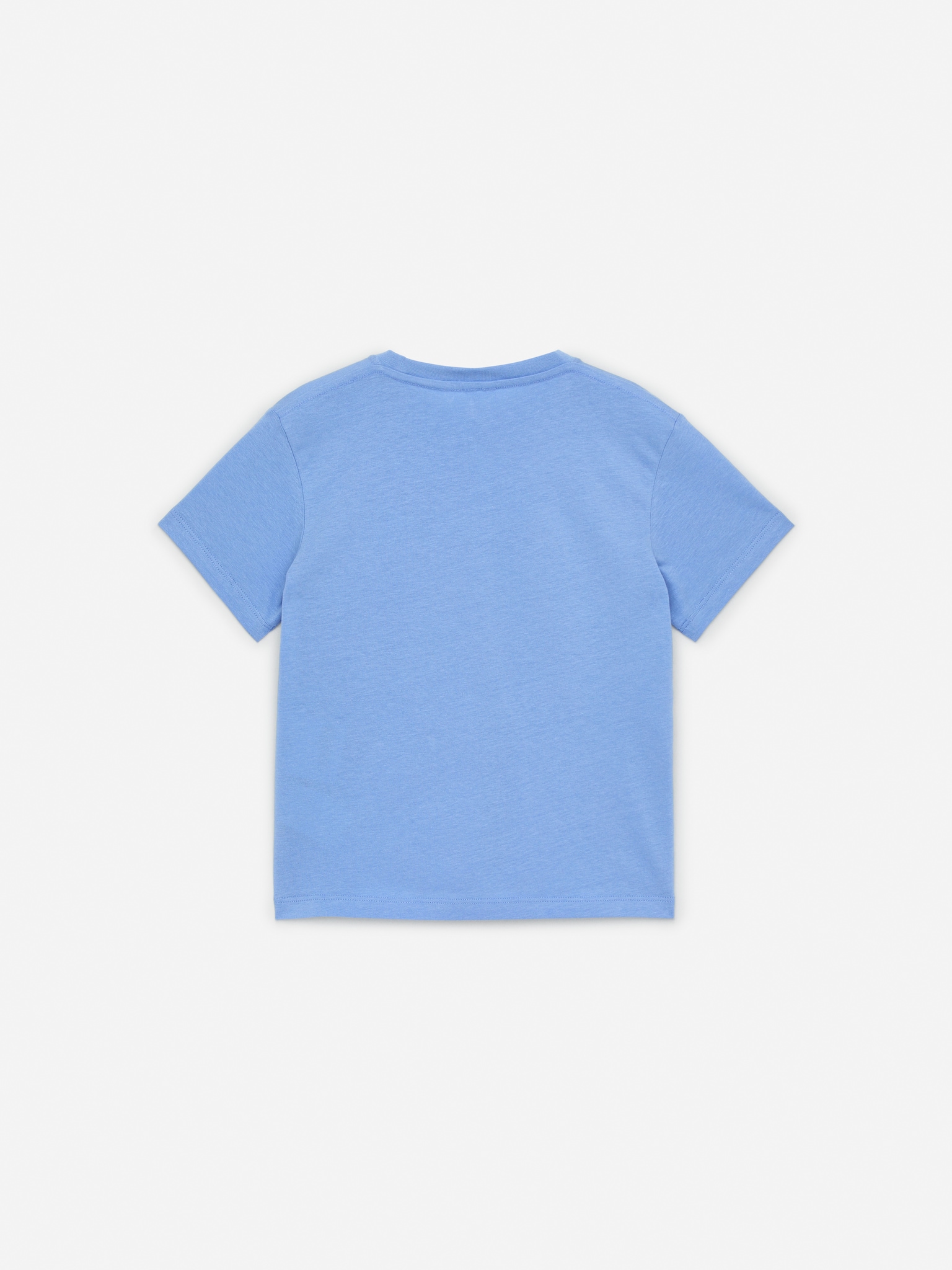 T-Shirt mit Rundhalsausschnitt - Blau/Grün/Graumeliert/Lila/Weiß - 3