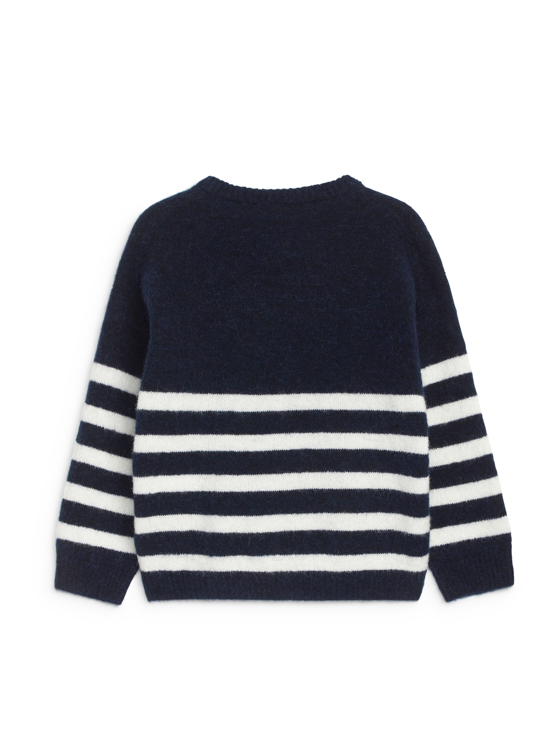 Agrandir l'image: Pull en mélange de laine et d'alpaga - Bleu foncé/Blanc - ENFANT | H&M CH 2
