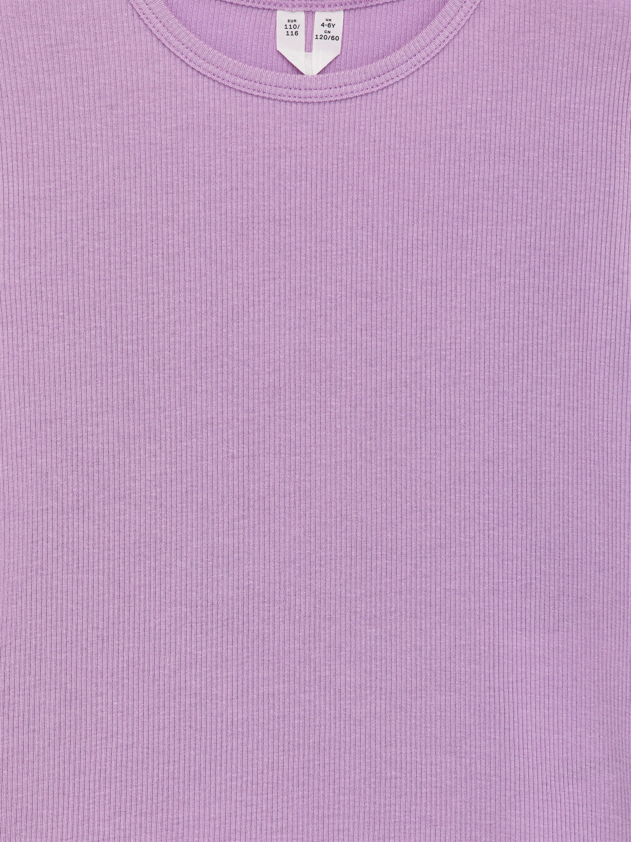 Visualizza immagine più grande: Top con lavorazione a coste - Lilla - BAMBINO | H&M IT 3