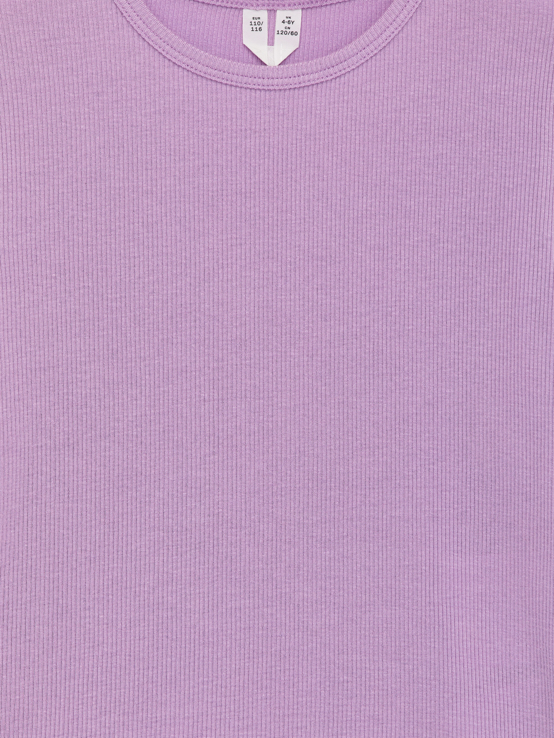 Ribbed Top - Lilac - Slim fit - Children - StillMedia/DescriptiveDetail - 1
