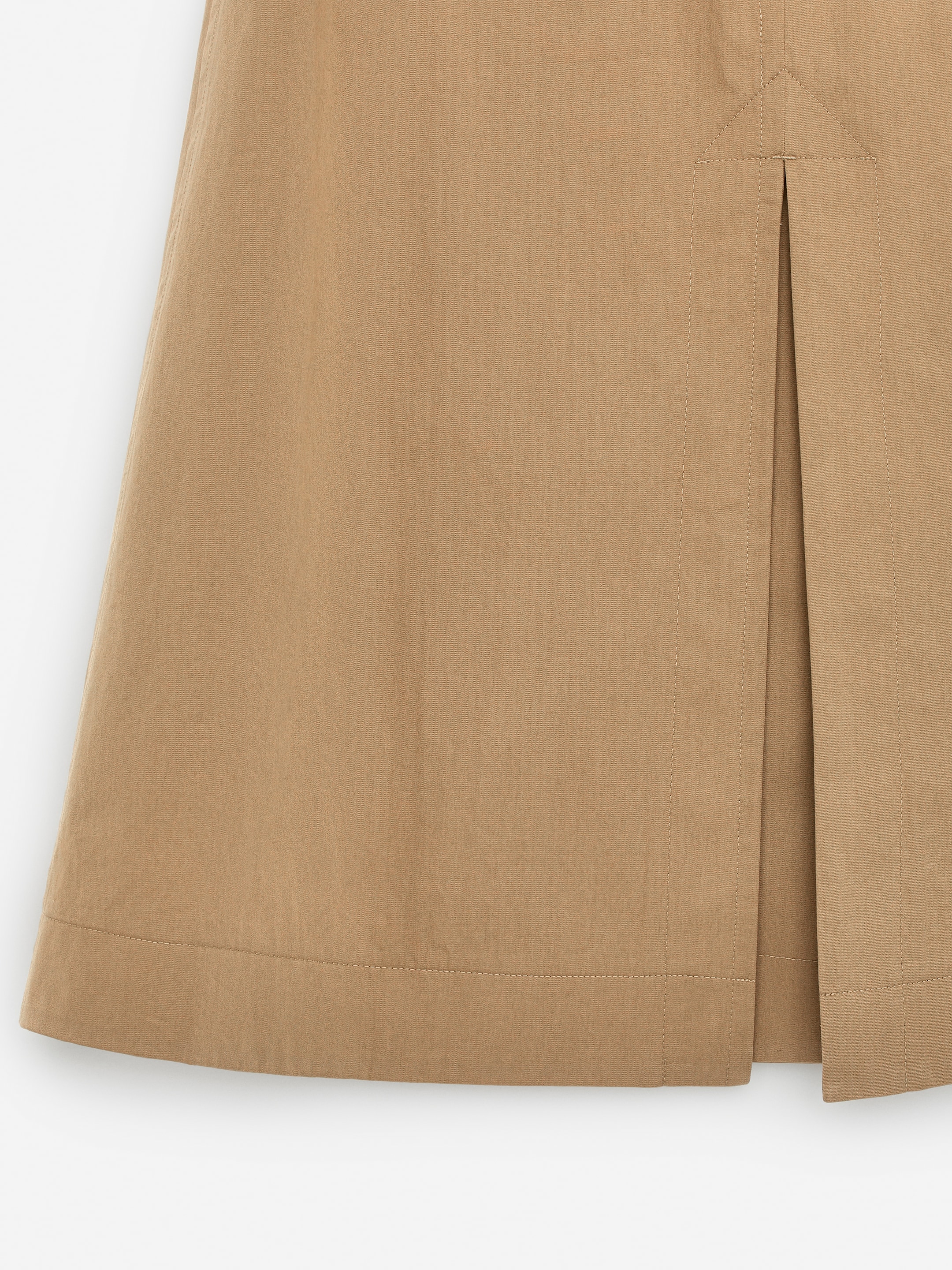 Wrap Midi Skirt - Beige - Regular fit - Women - StillMedia/DescriptiveDetail - 1