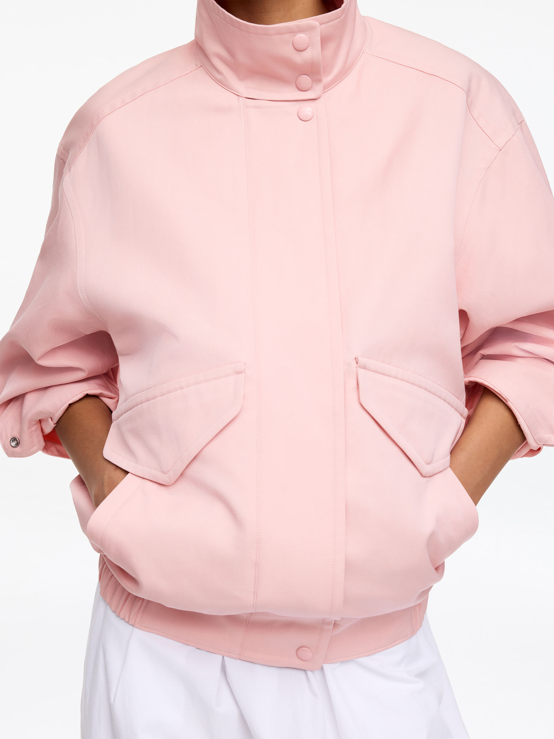 Giacca Harrington - Rosa - Oversize - Women - StillMedia/Lookbook - 7