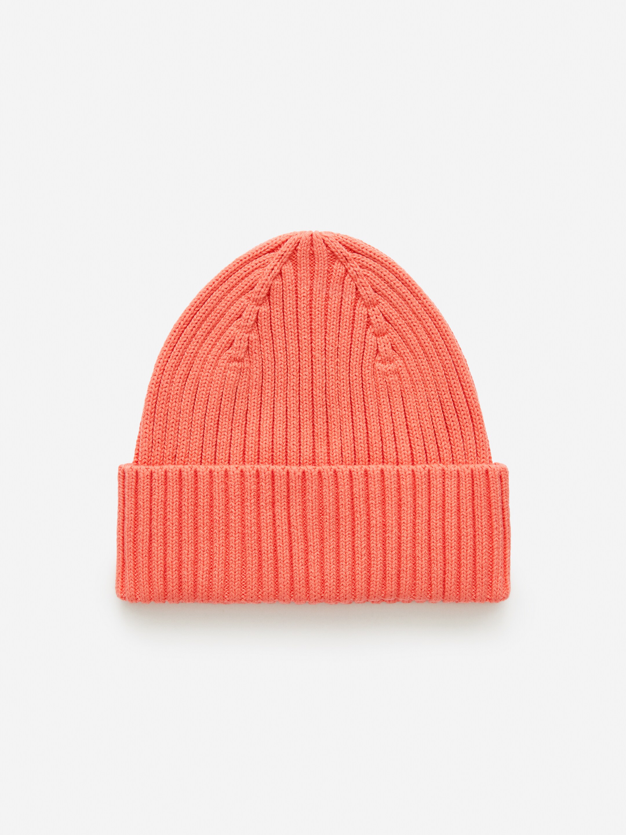 Zobrazit větší obrázek: Čepice z žebrovaného úpletu - Oranžová - DĚTI | H&M CZ 1