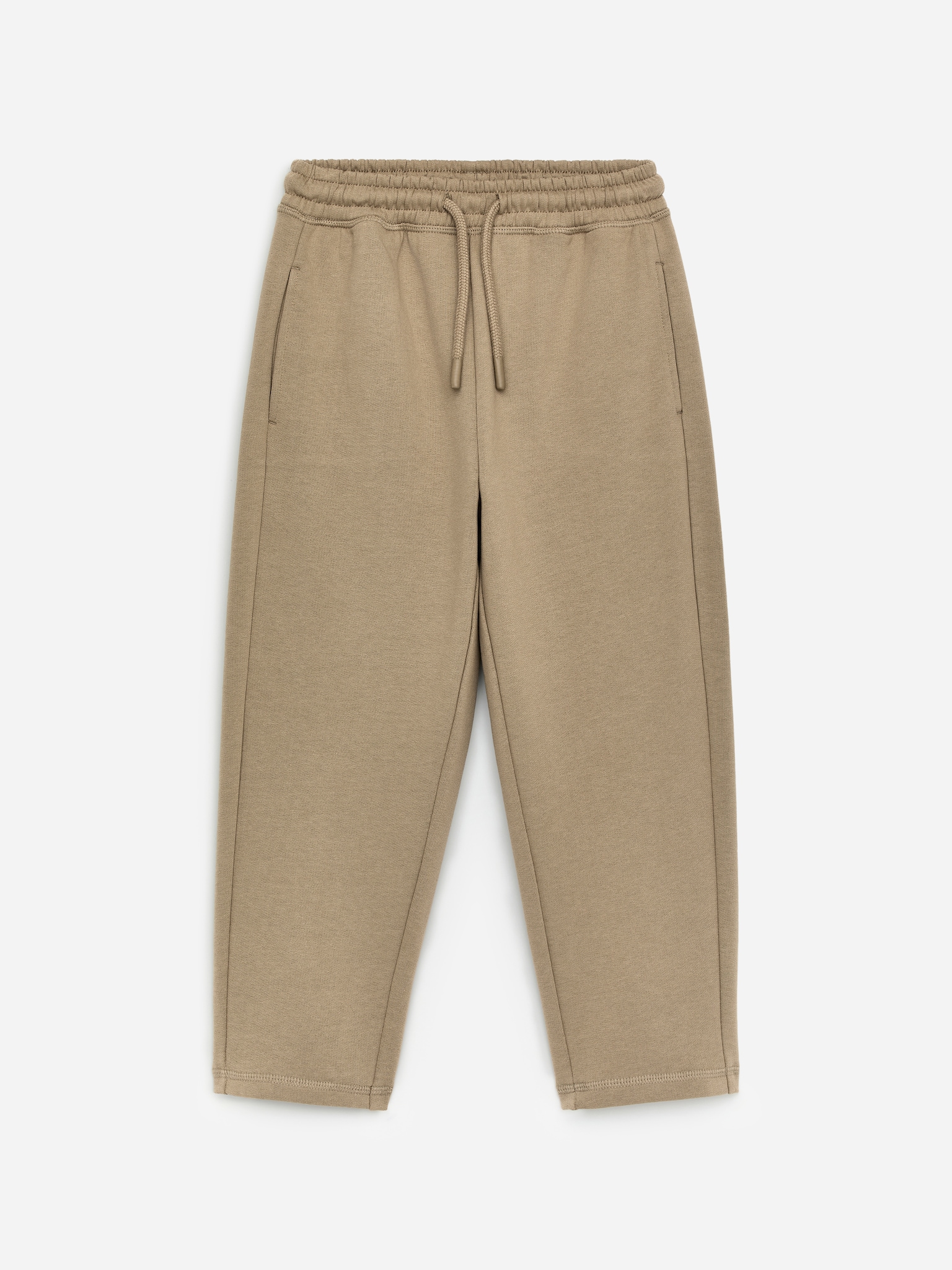 Pantalones deportivos tapered - Beige oscuro