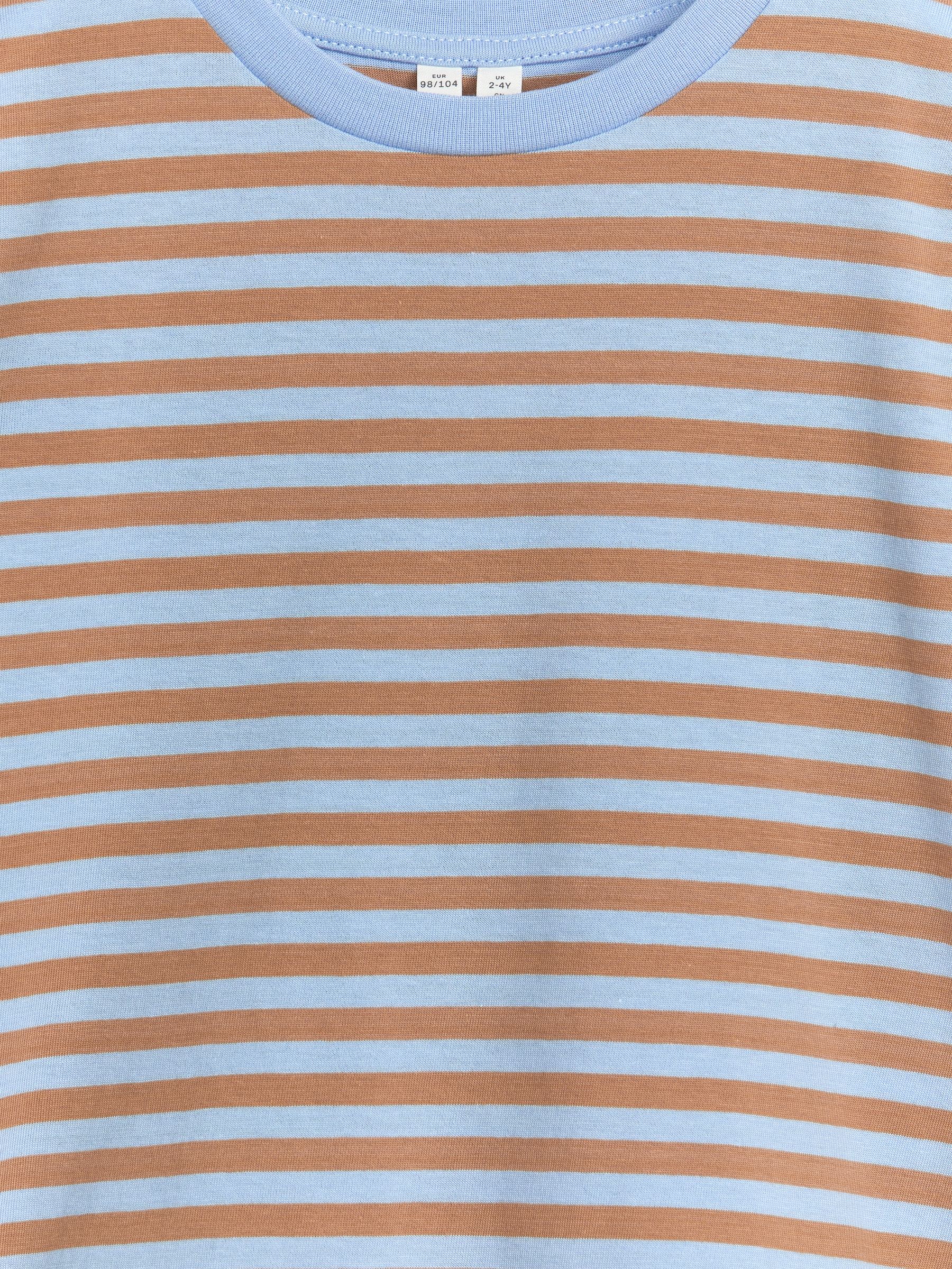 Camiseta de rayas - Azul claro/Marrón - Corte estándar - Children - StillMedia/DescriptiveDetail - 1