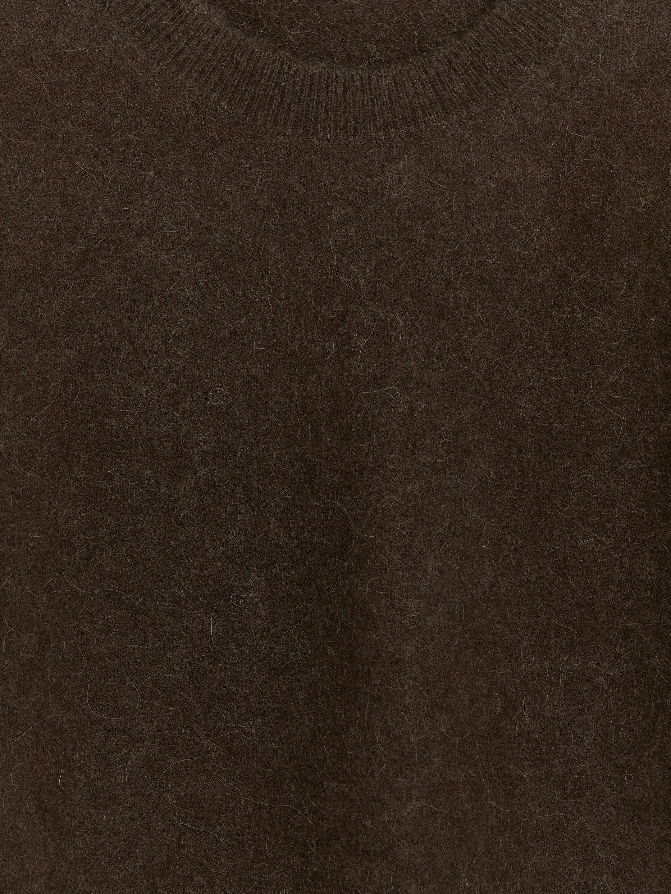 Zobacz większy obraz: Kamizelka z mieszanki alpaki i wełny - Ciemnobrązowy - ON | H&M PL 2