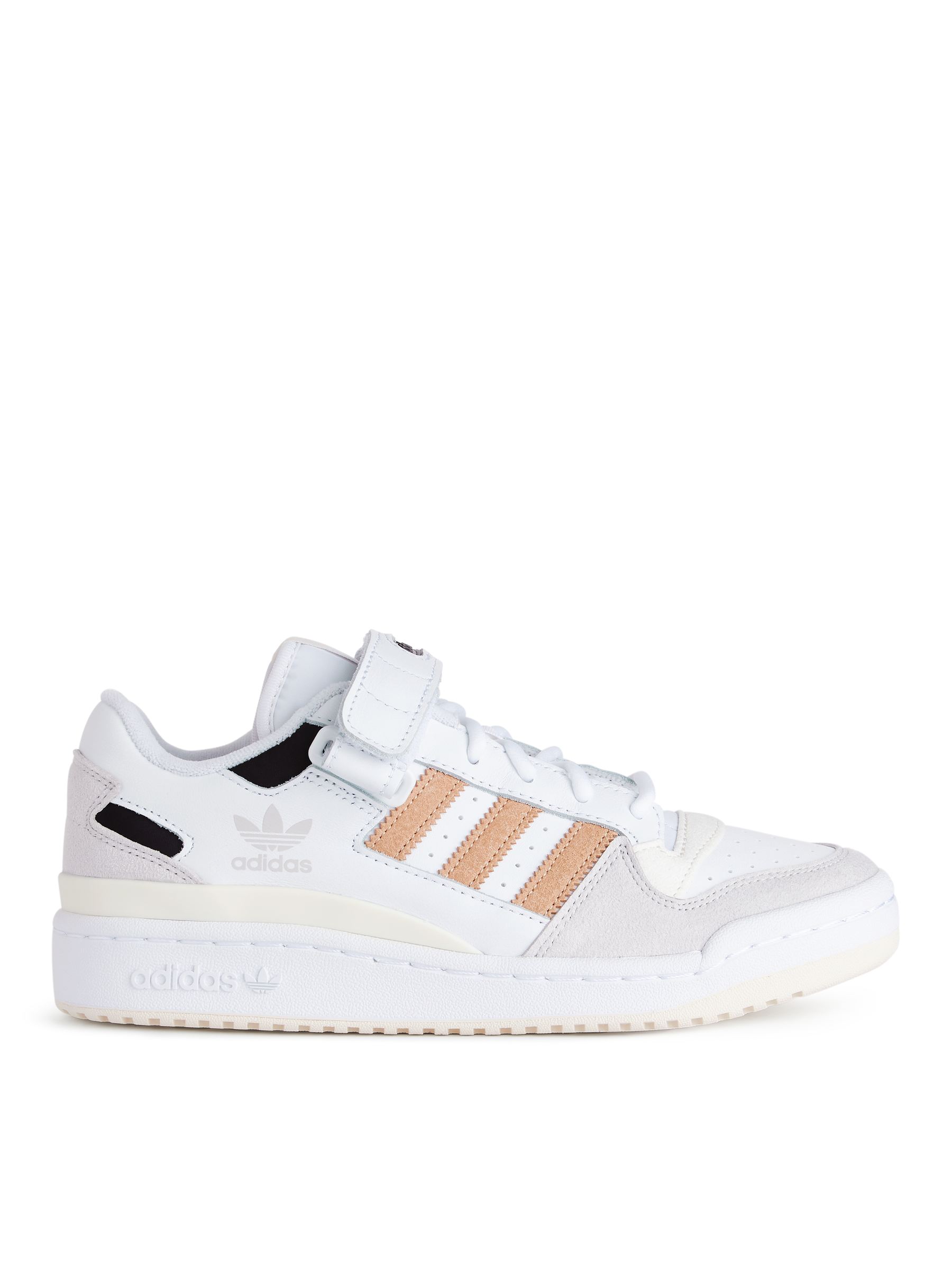 adidas Forum Low Trainers-#F4F3E9-3905