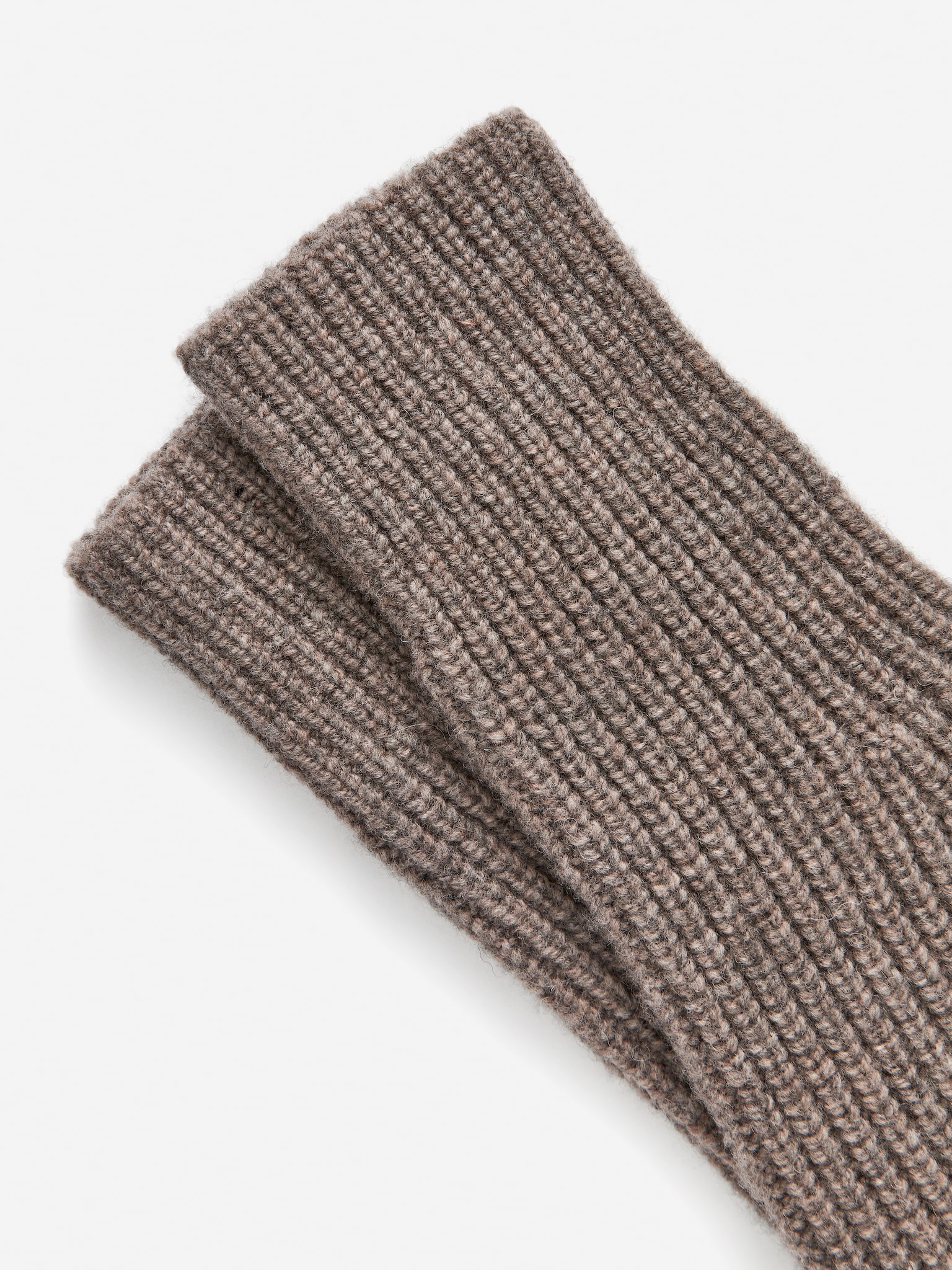 Gants en laine - Taupe - 2