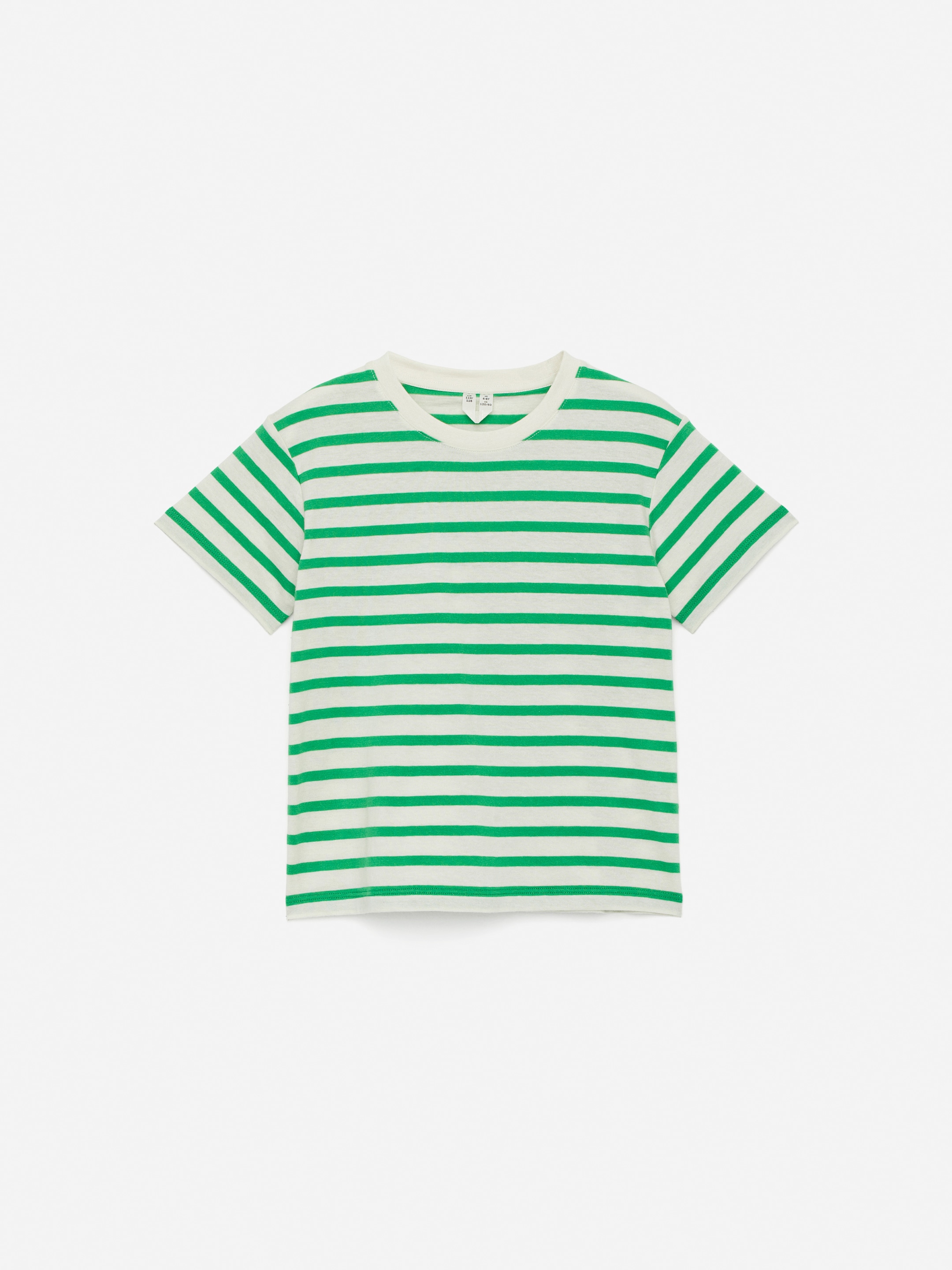 Größeres Bild anzeigen: T-Shirt mit Rundhalsausschnitt, im 2er-Pack - Grün/Weiß - Kids | H&M AT 2
