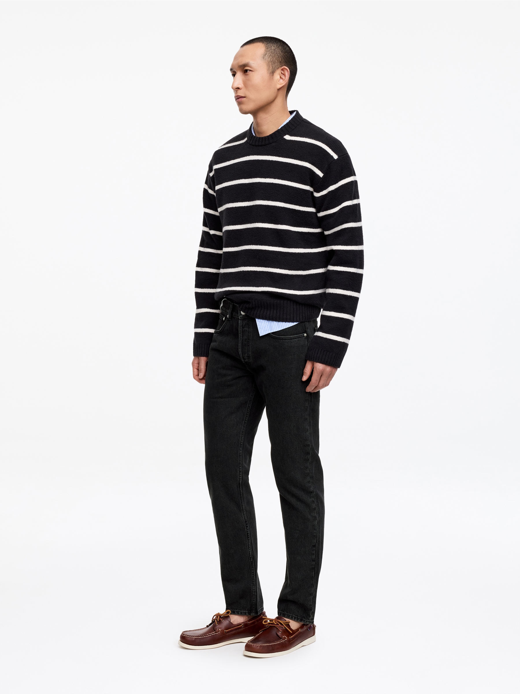 PARK Regular Straight Jeans - Black - Regular fit - Men - StillMedia/Lookbook - 8