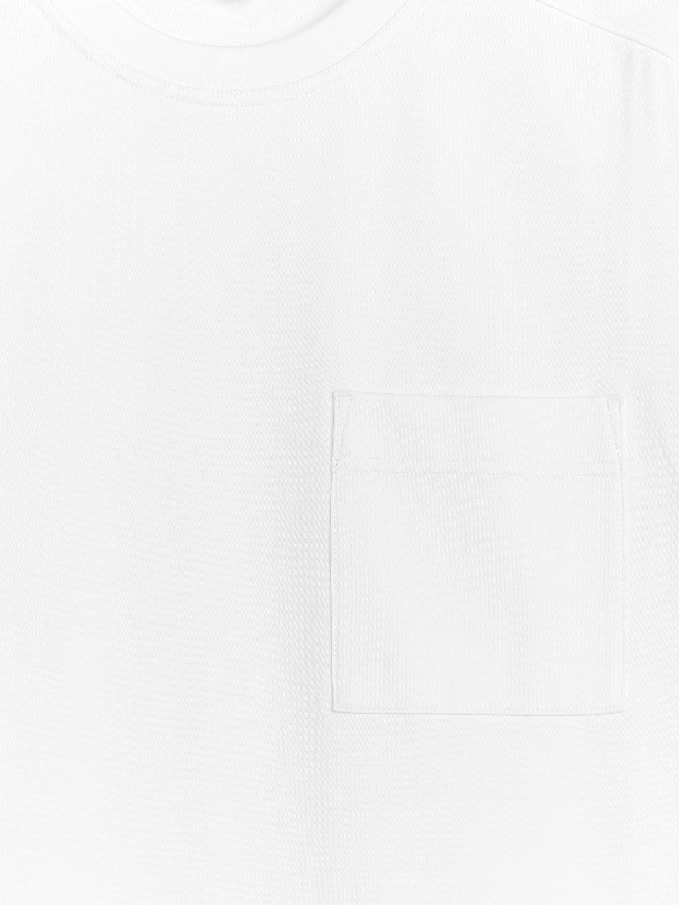 Abito T-shirt in cotone - Bianco - Loose fit - Women - StillMedia/DescriptiveDetail - 1
