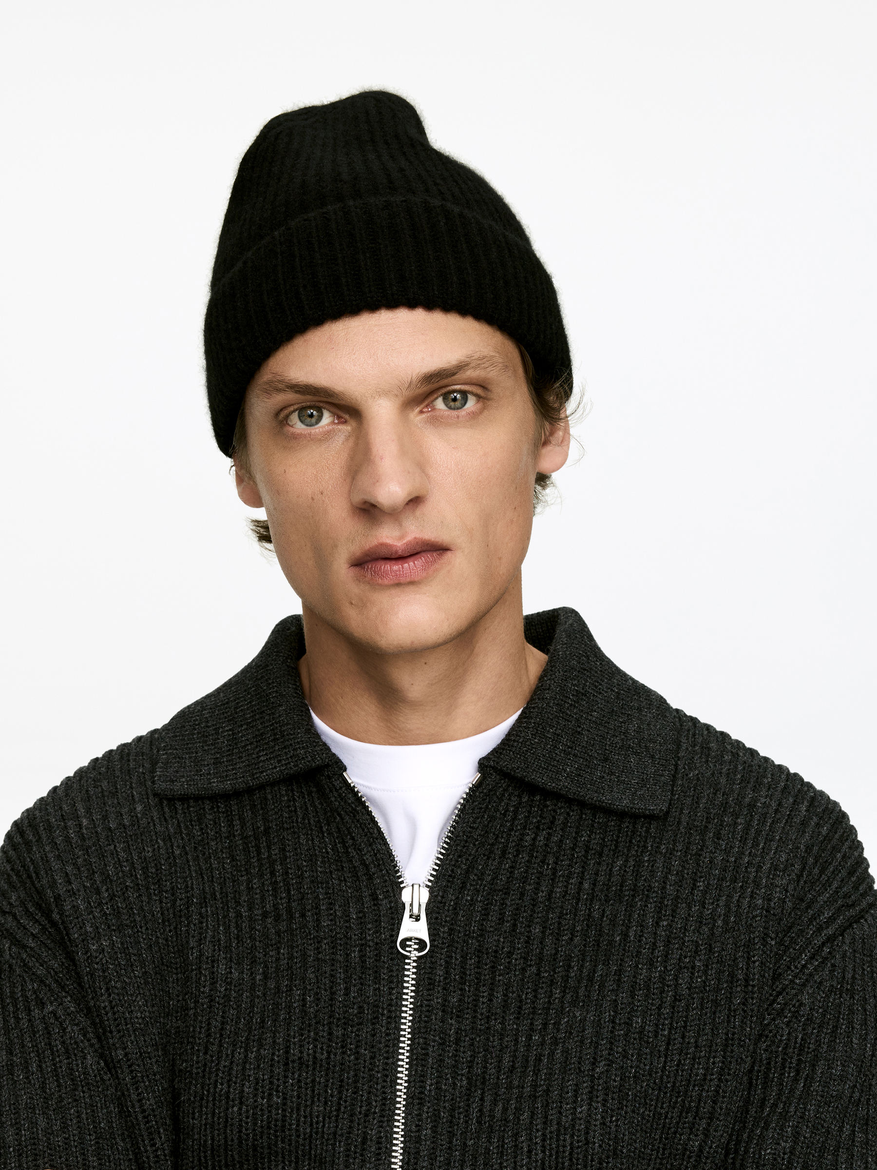 Cashmere-Wool Beanie - Black - Men - StillMedia/Lookbook - 9