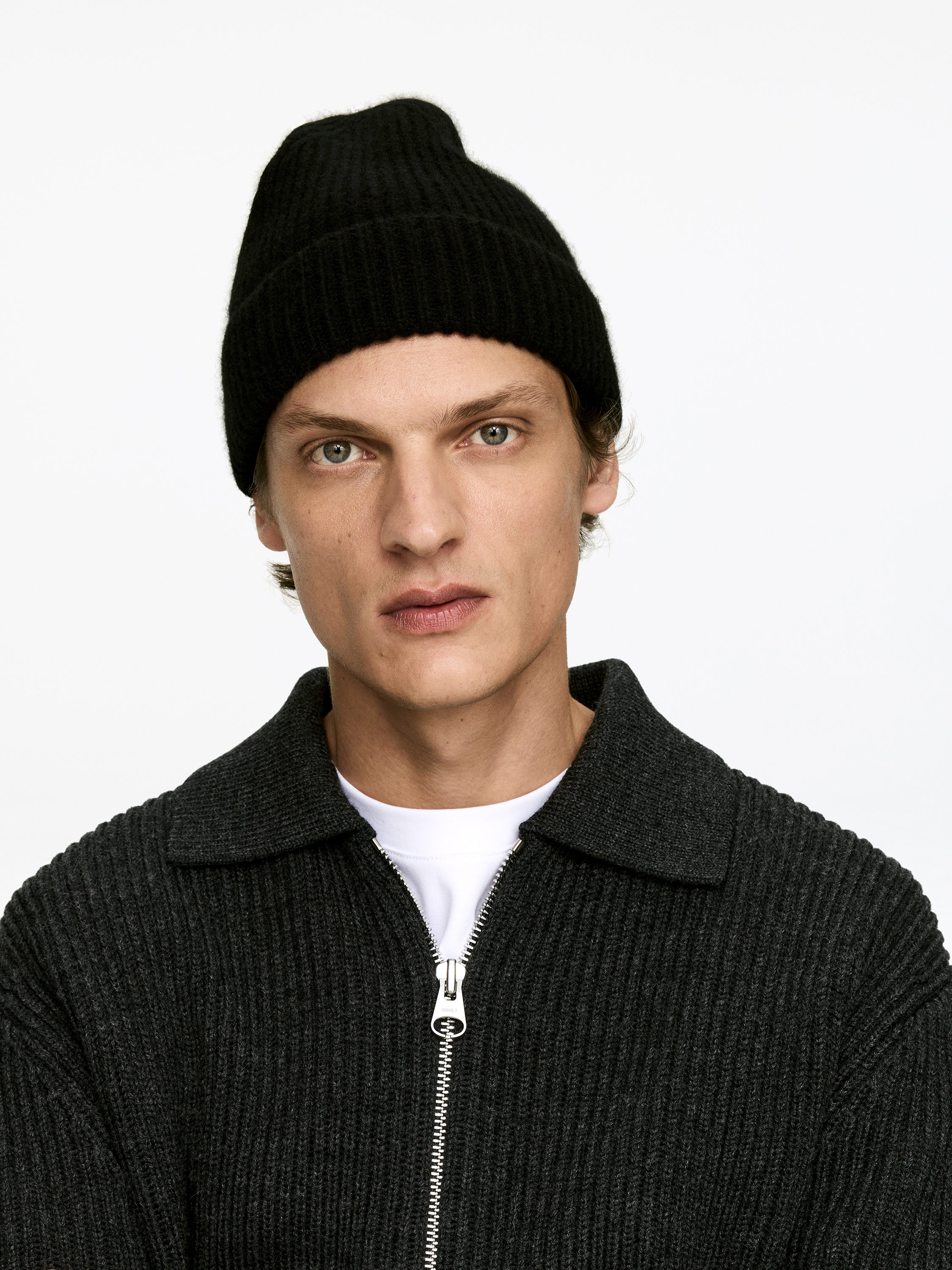 Cashmere-Wool Beanie - Black - Men - StillMedia/Lookbook - 9
