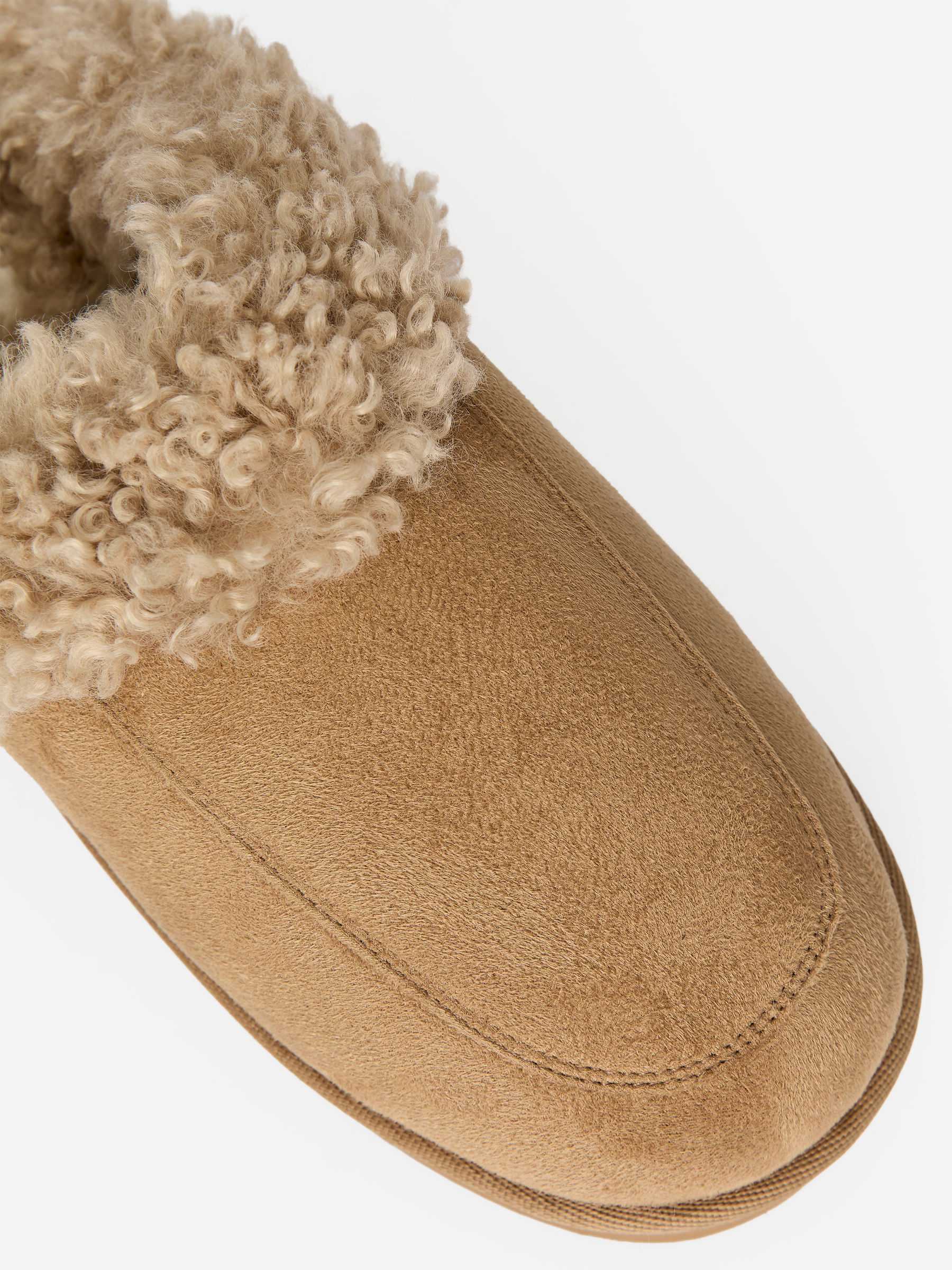 Faux-Fur Slippers - Beige - Women - StillMedia/DescriptiveStillLife - 1