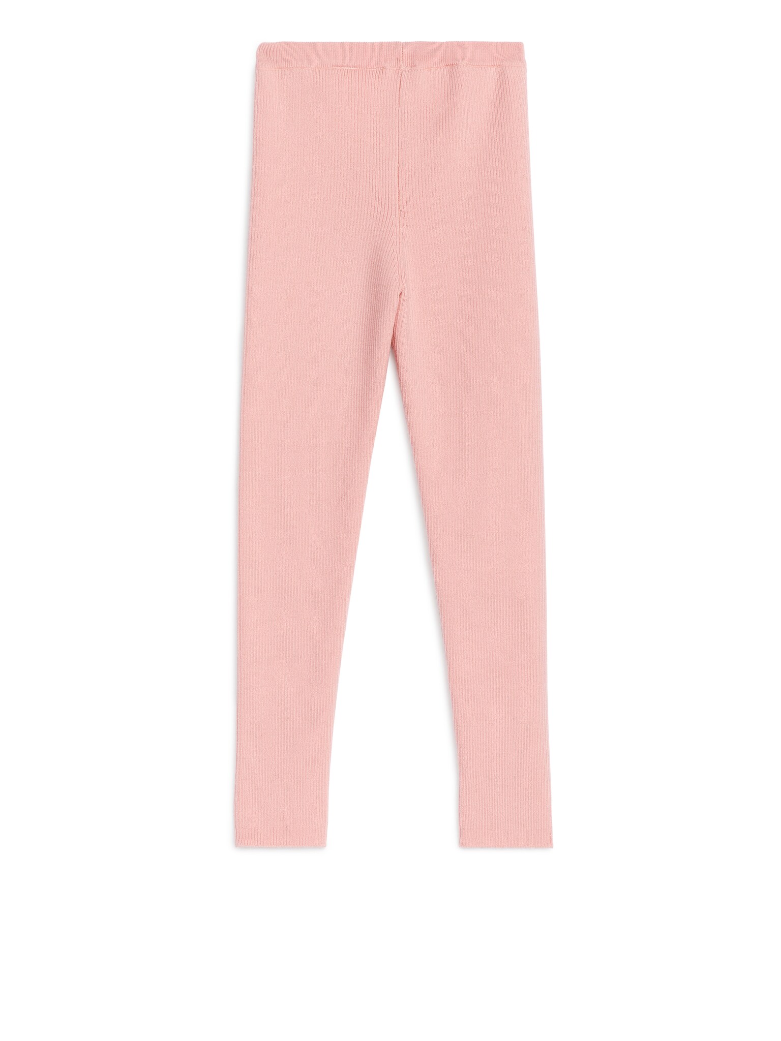 Gyapjúkeverék bordázott leggings - Pink/Black/Szürke melanzs - 2