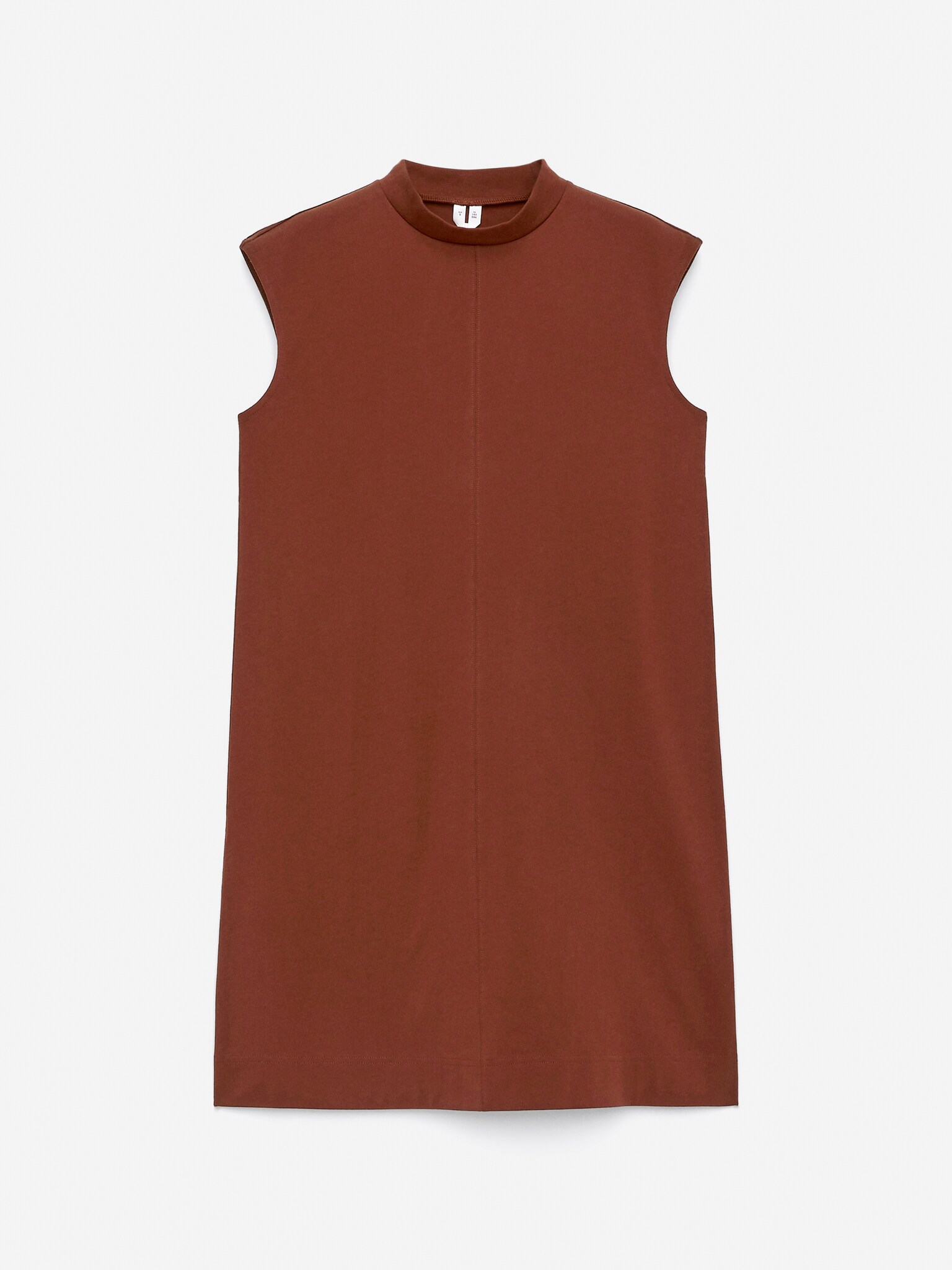 Robe courte à mancherons - Rouille/Noir - 2