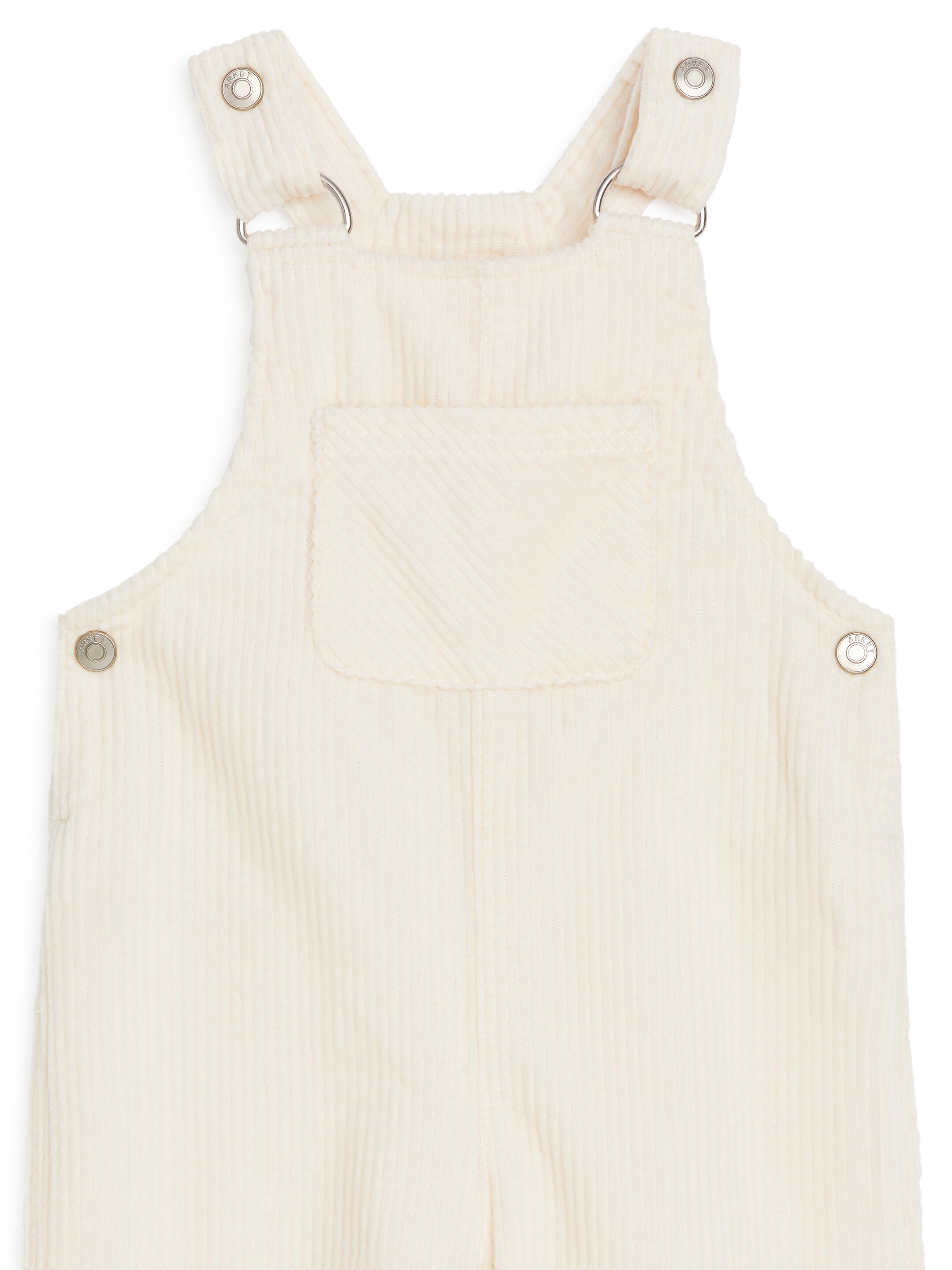 Ingrandisci l'immagine: Corduroy Dungarees - Off White - BAMBINO | H&M CH 3