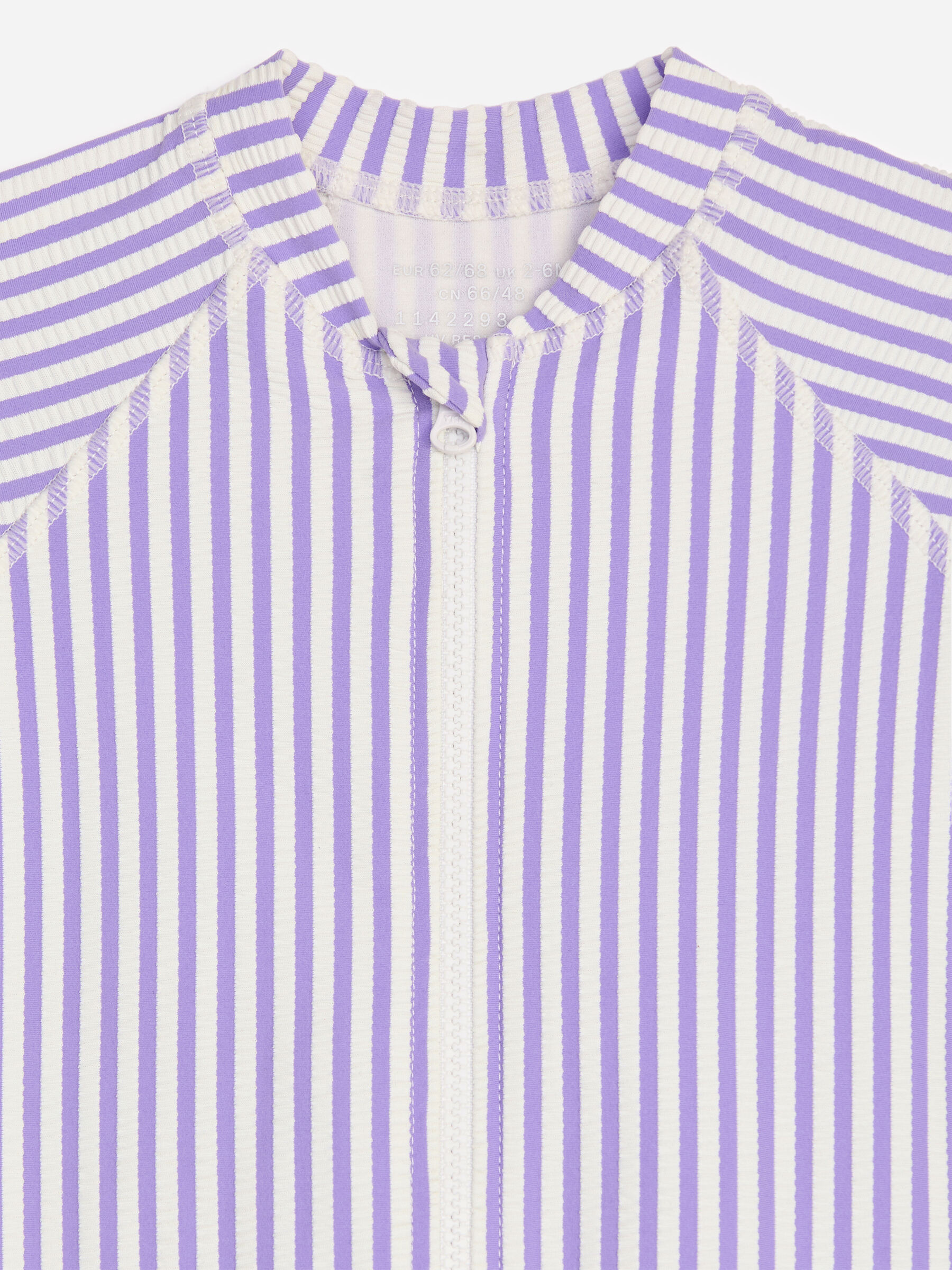 UV-baddräkt i bäckebölja - Lila/vit - Regular fit - Children - StillMedia/DescriptiveDetail - 1