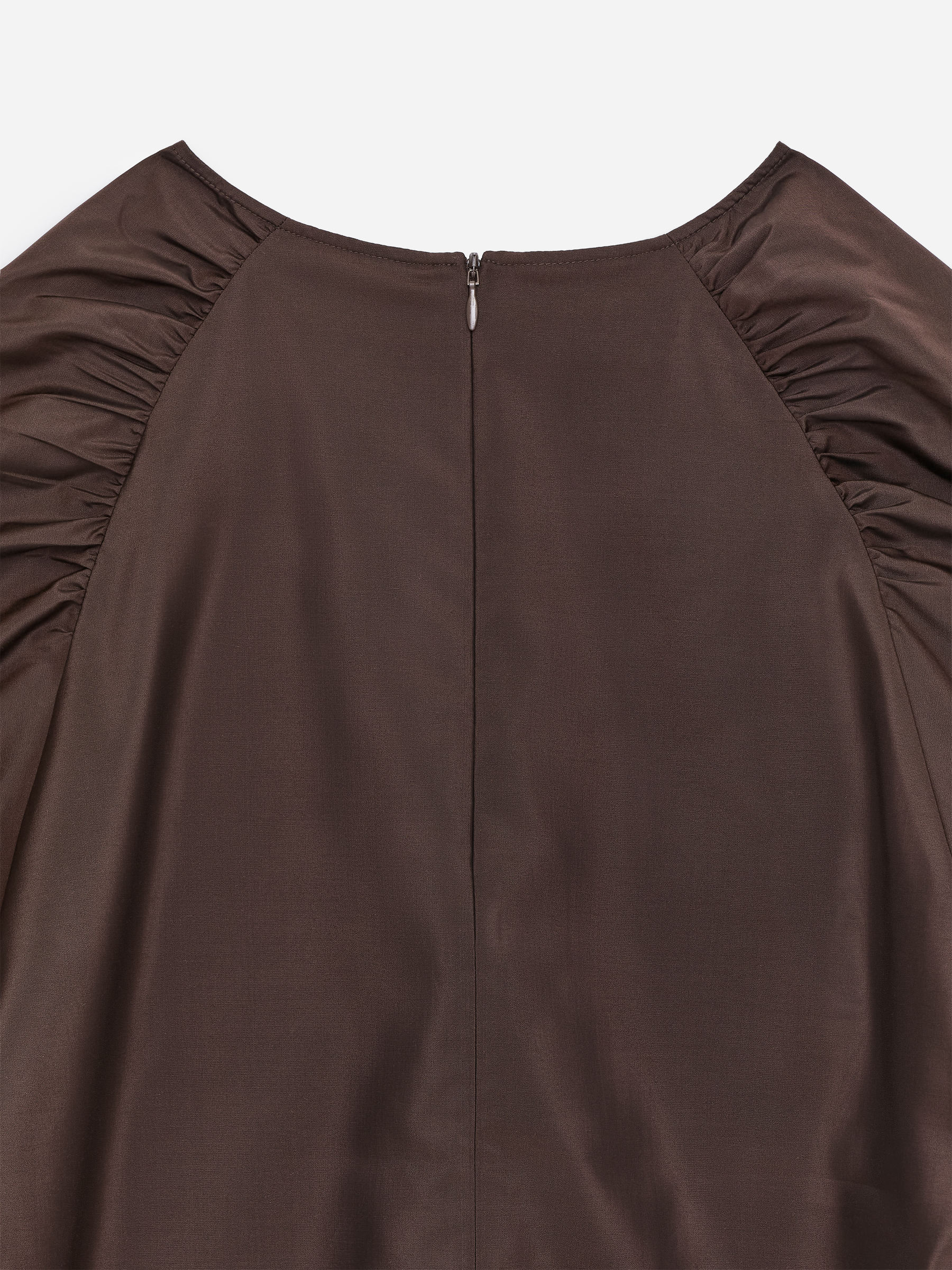 Silk-Blend Blouse - Dark Brown - Regular fit - Women - StillMedia/DescriptiveDetail - 2