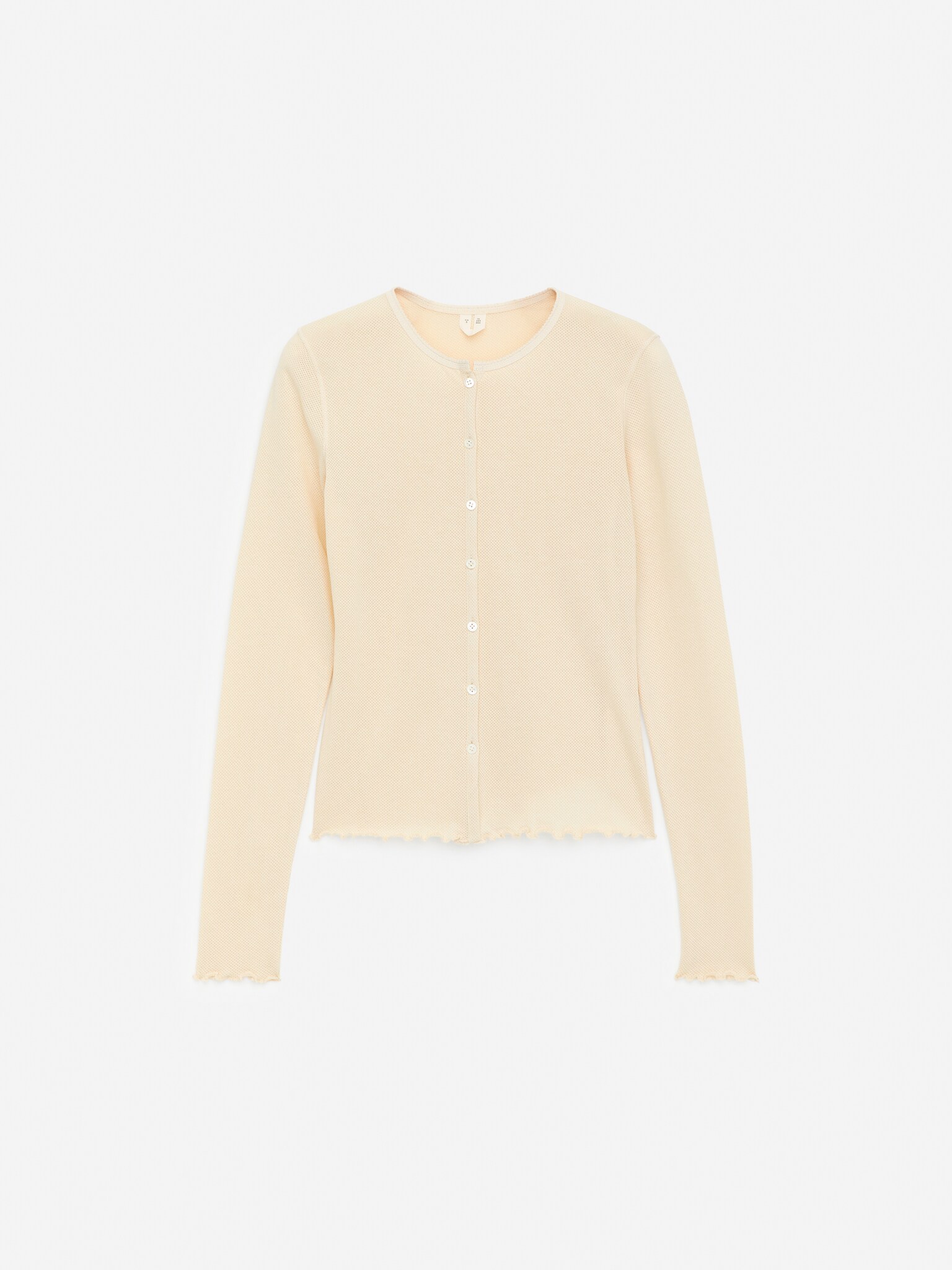 Haut en maille - Blanc cassé/Noir - 2