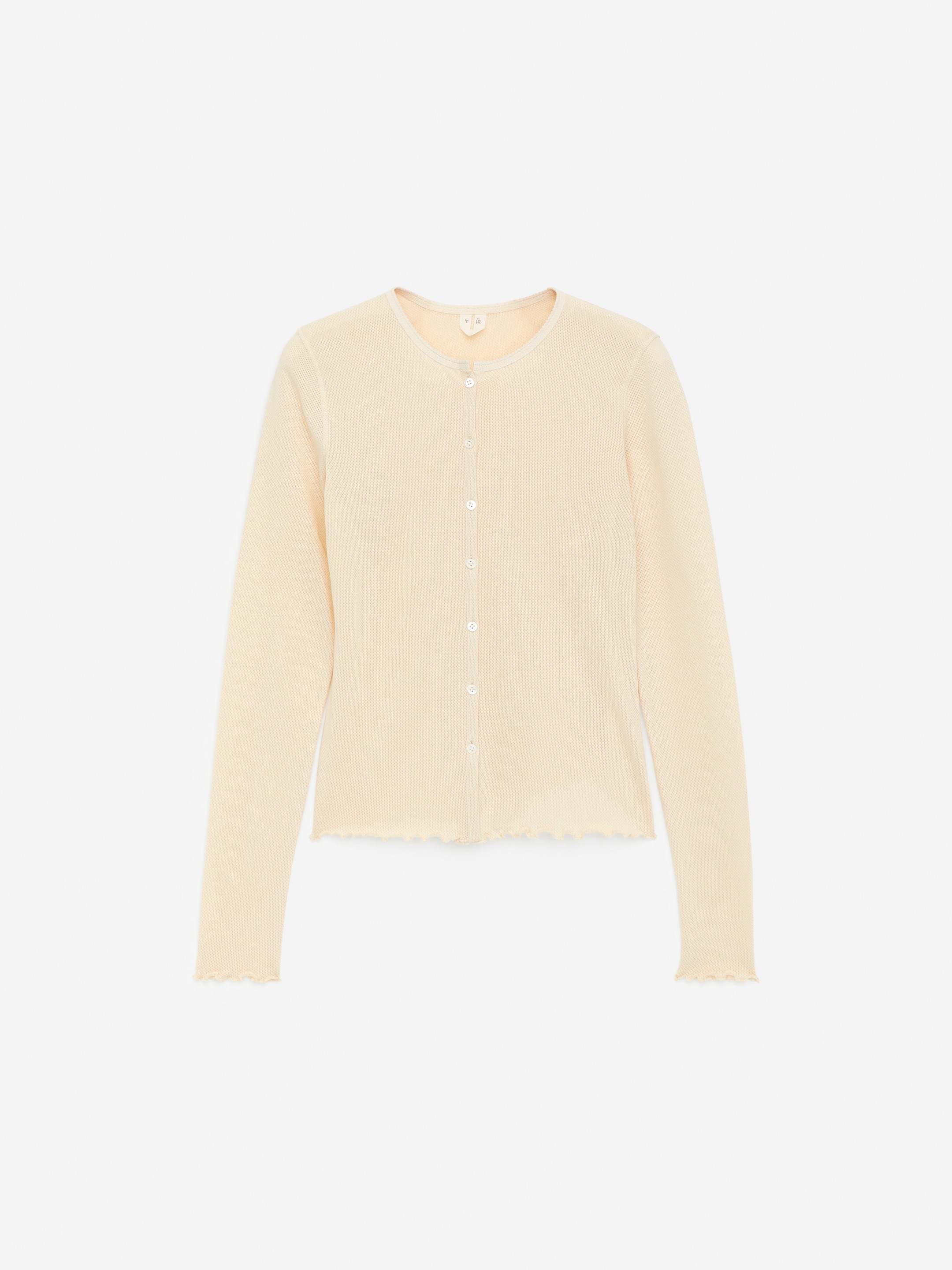 Mesh Top-Beige-16747