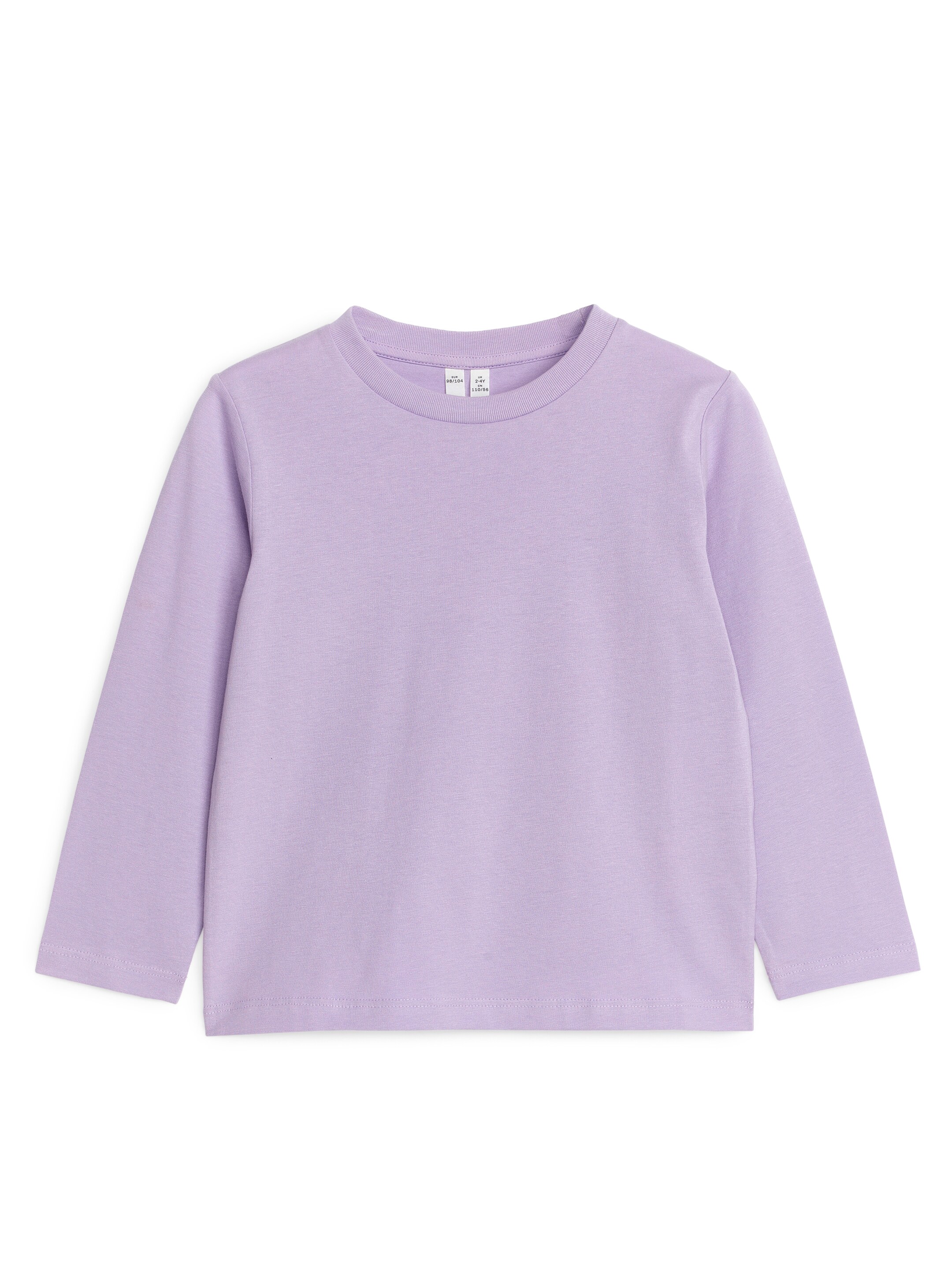 Visa större bild: Långärmad t-shirt, 2-pack - Lila/vit - BARN | H&M FI 2