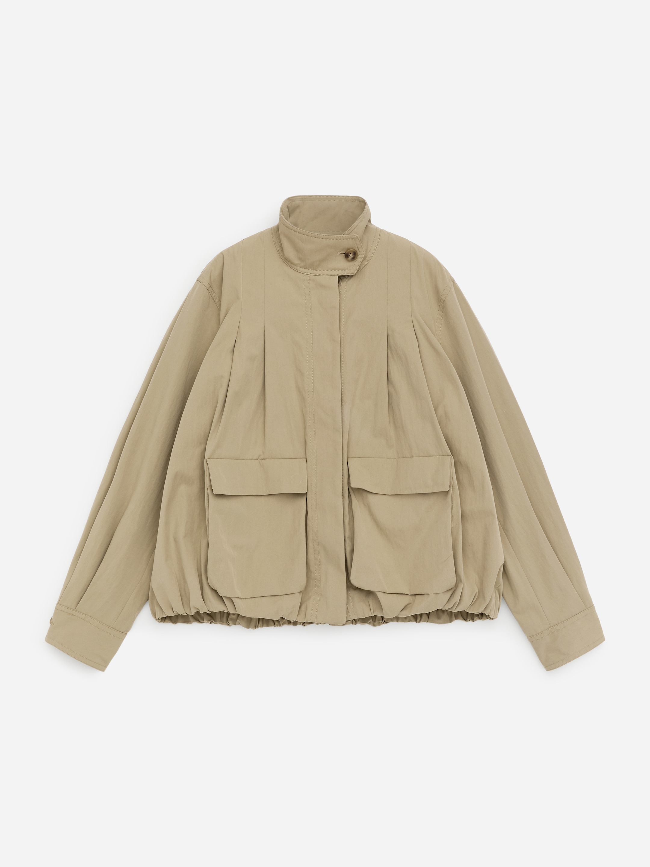Blouson Jacket-#9A947A-18266