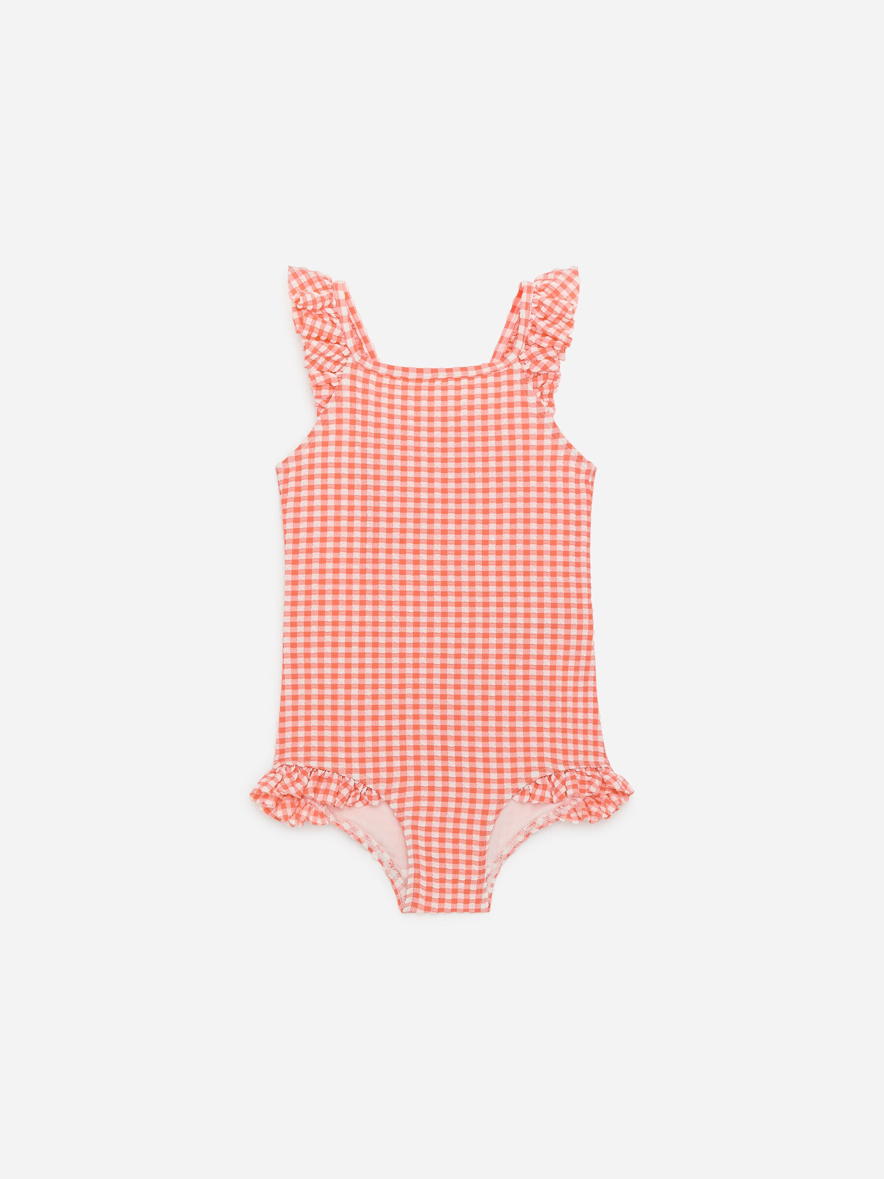 Seersucker Swimsuit-#DE7268-18902