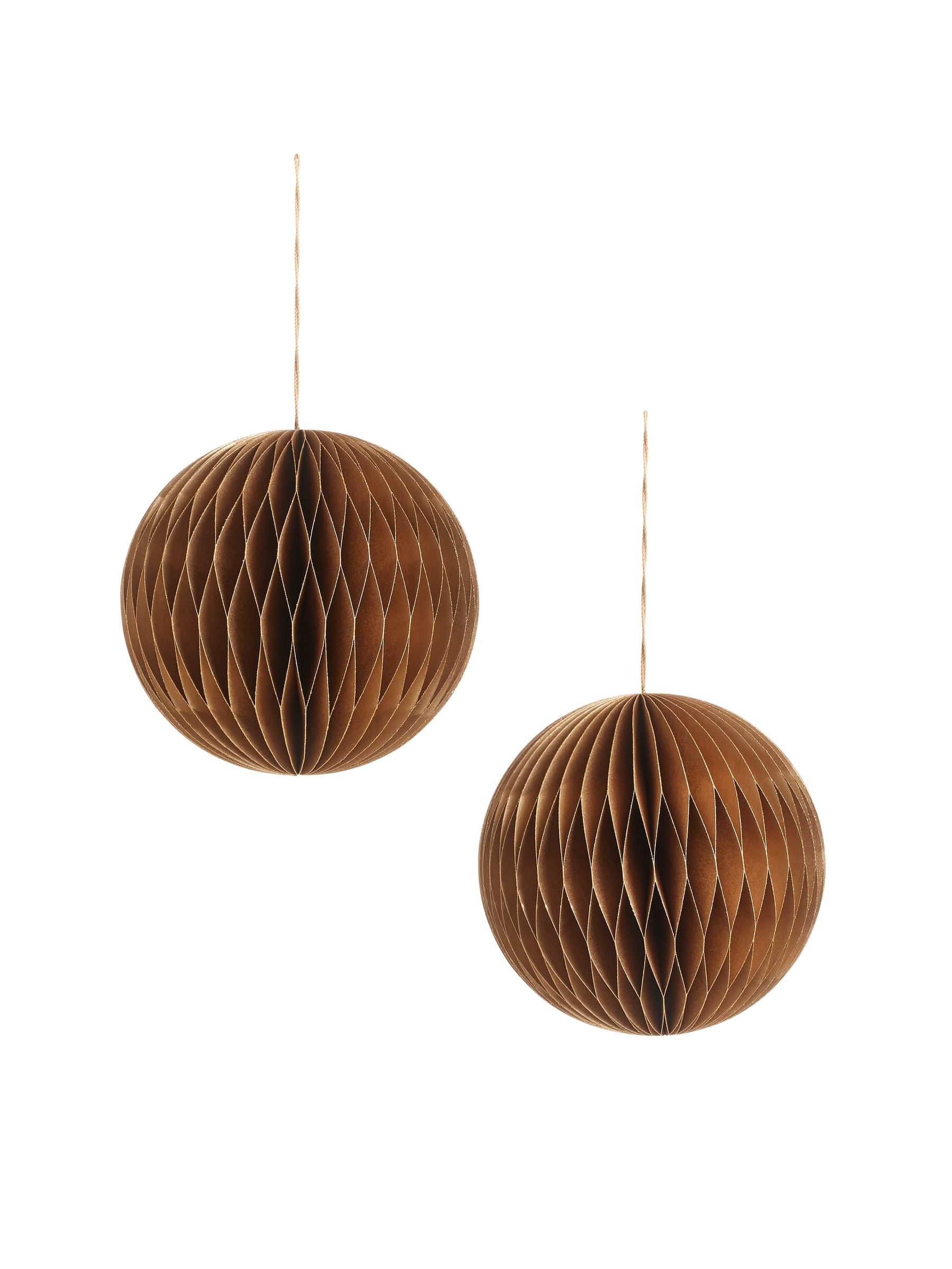 Waben-Deko, 15  cm - Goldfarben - Haushaltswaren - StillMedia/DescriptiveStillLife - 1