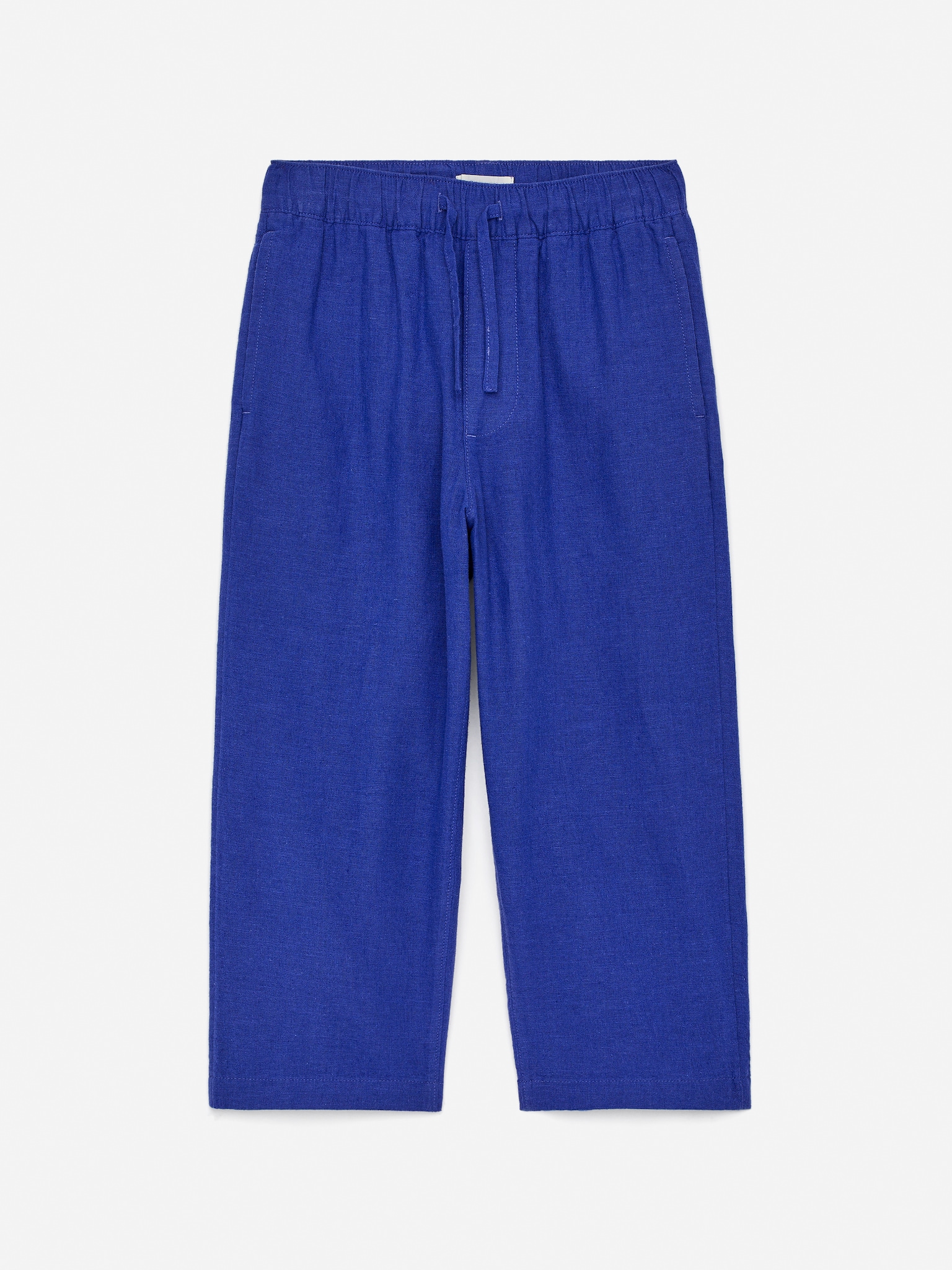 Pantalones de lino y algodón - Azul brillante/Verde caqui/Azul oscuro
