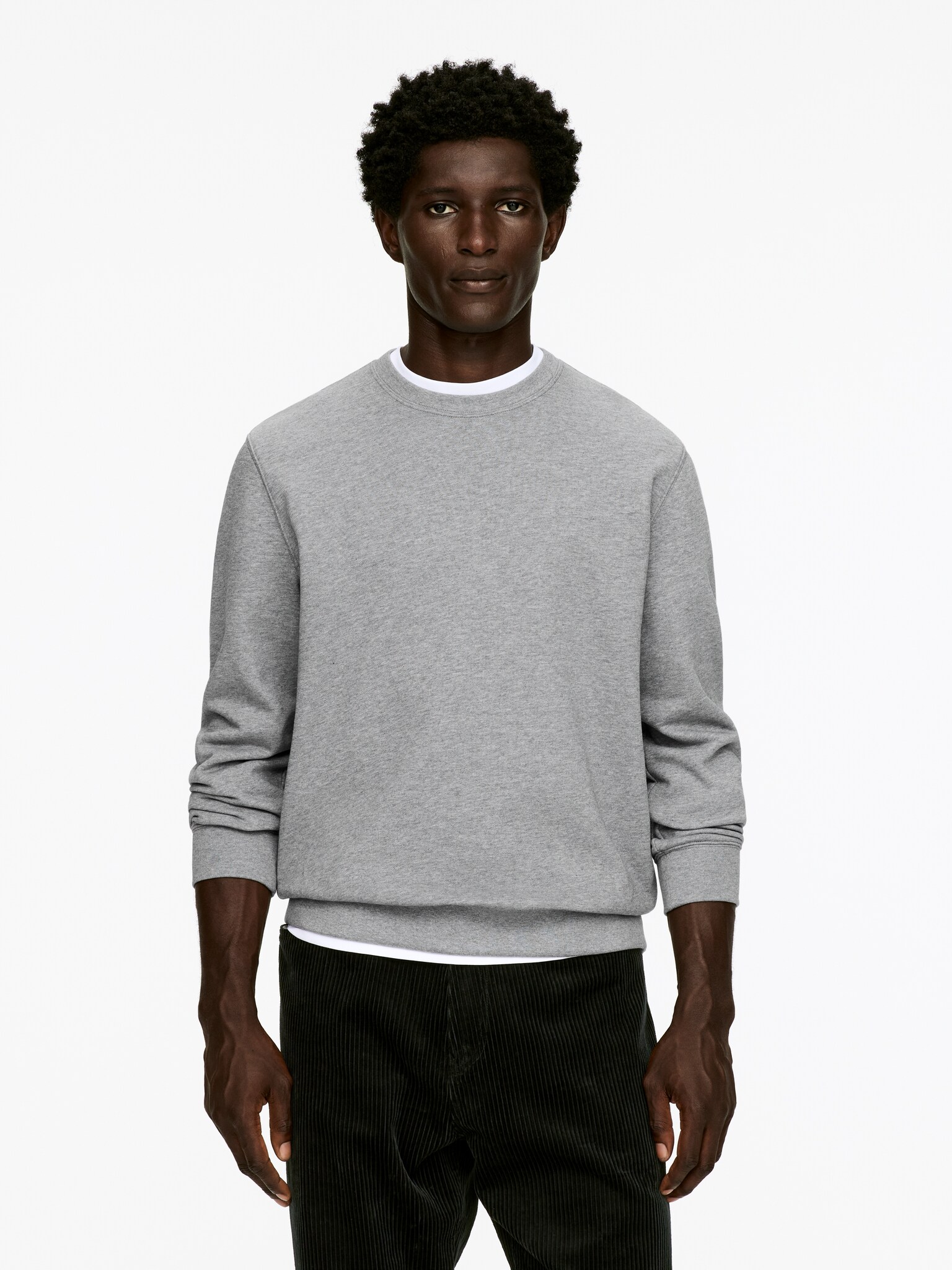 Sweat semi-épais - gris/Bleu foncé/Bleu poudré/Noir