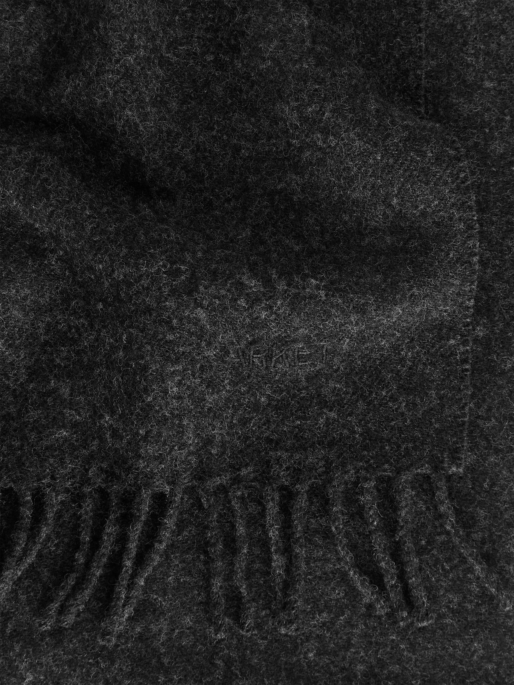 Sciarpa in lana - Nero mélange - Men - StillMedia/DescriptiveDetail - 2
