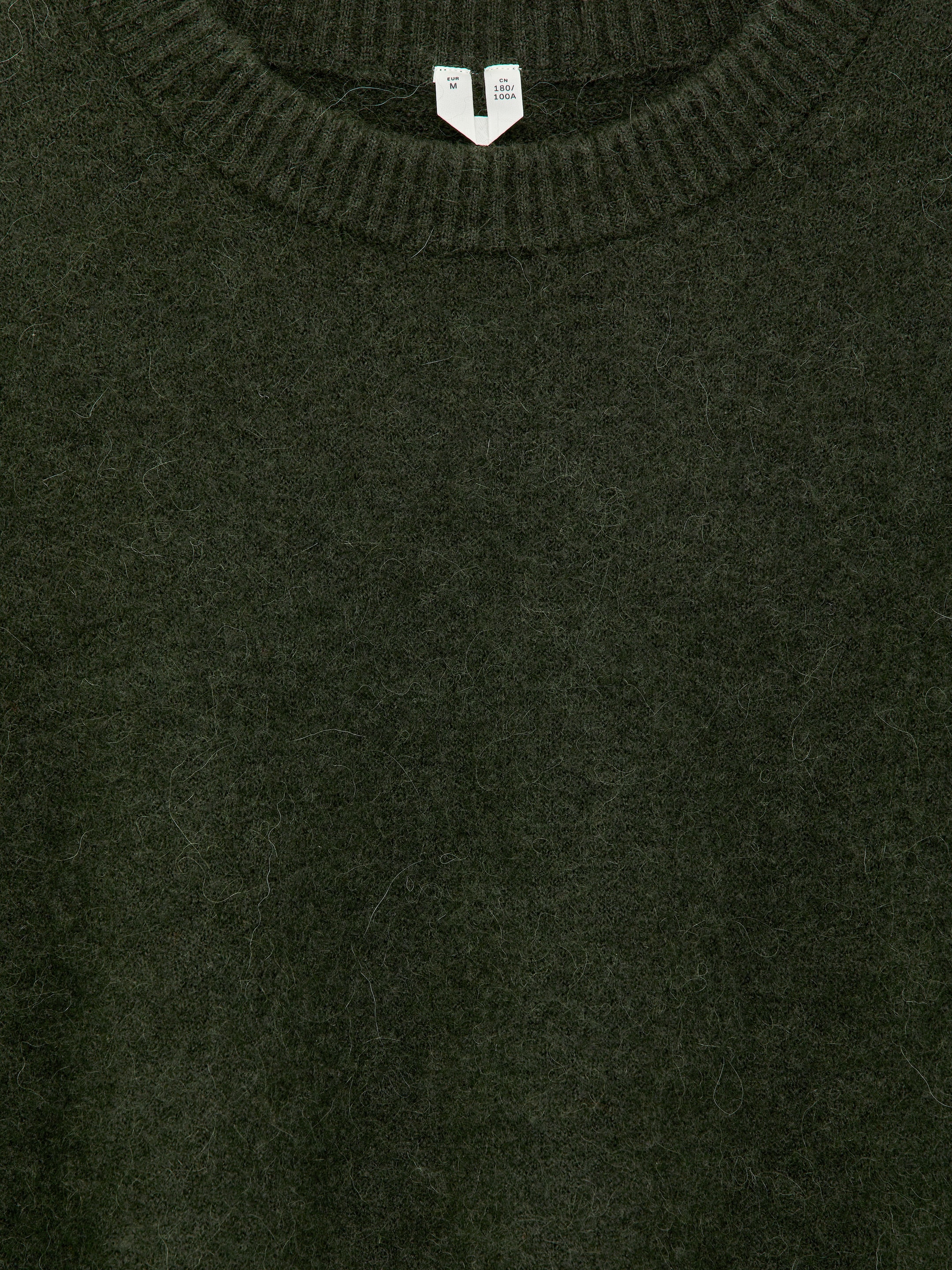 Pull en mélange de laine et d'alpaga - Vert foncé - Regular fit - Homme - StillMedia/DescriptiveDetail - 1