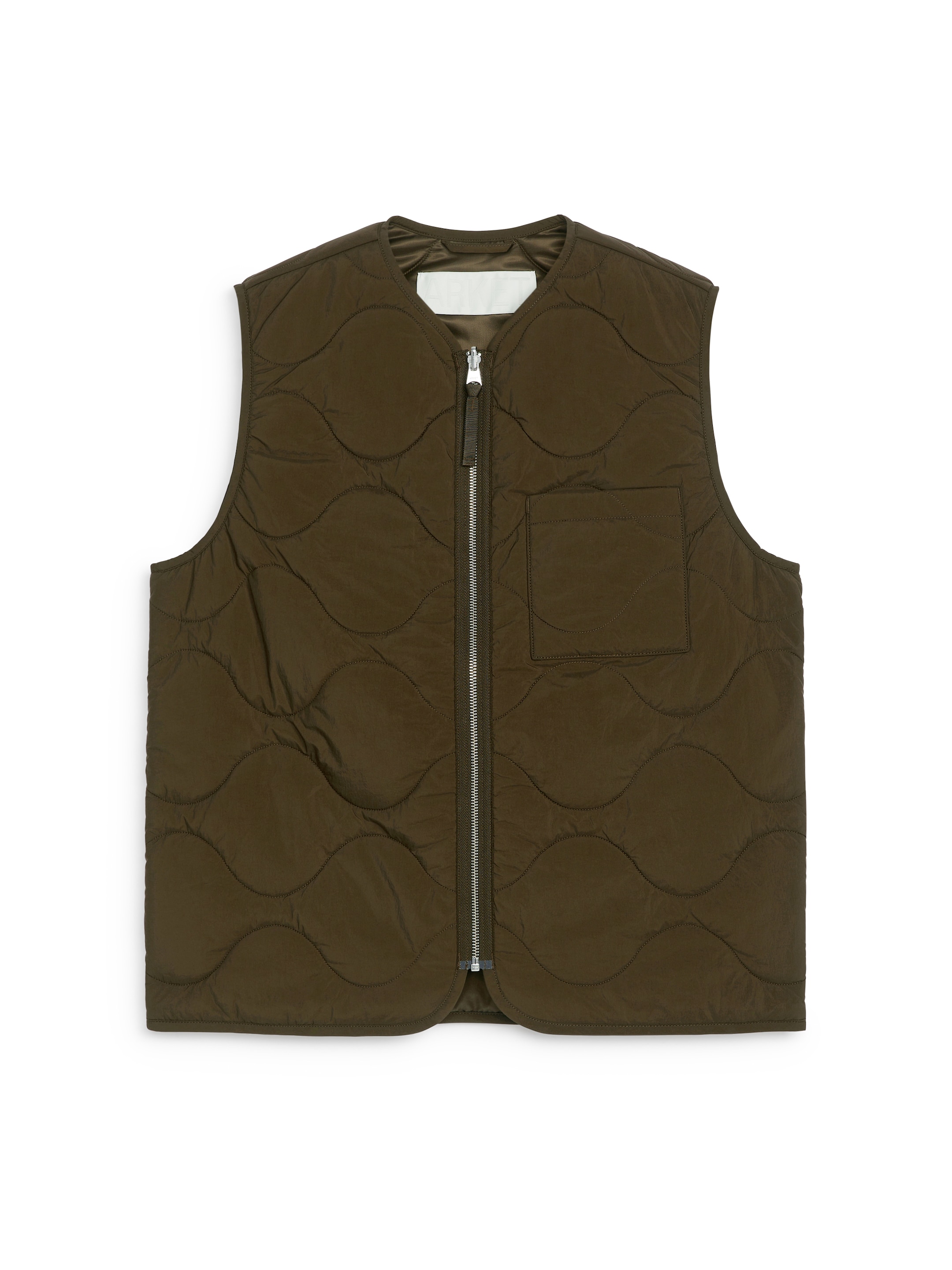 Ver imagen más grande: Chaleco interior acolchado 2 en 1 - Caqui oscuro - HOMBRE | H&M ES 1