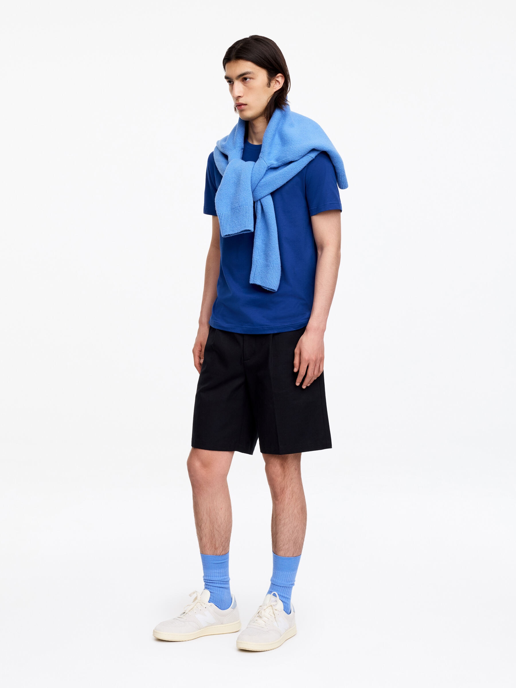 Camiseta regular fit de 170 GSM - Azul brillante - Corte estándar - Men - StillMedia/Lookbook - 3