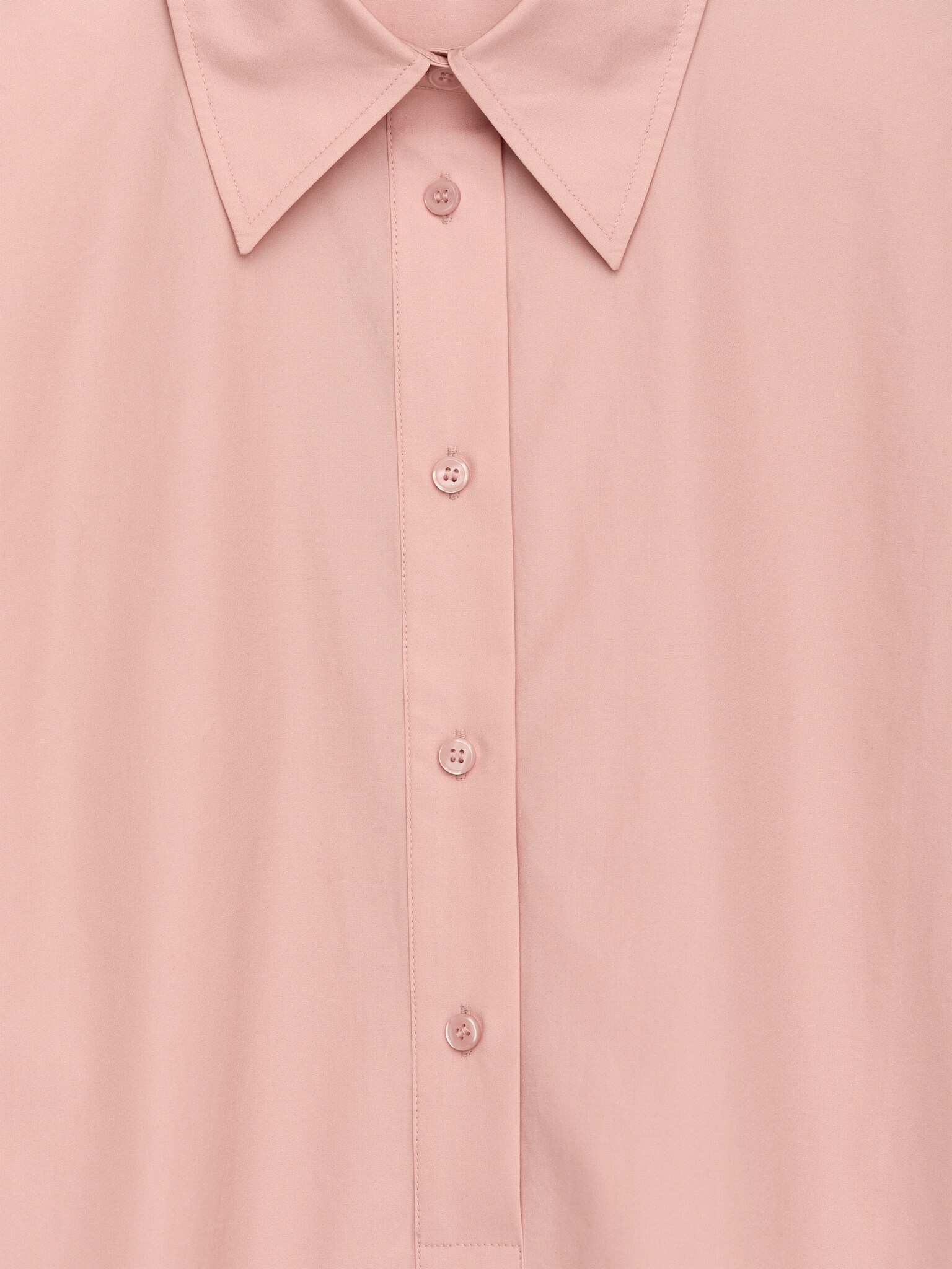 Robe chemise oversize - Rose poudré/Bleu ciel - 3