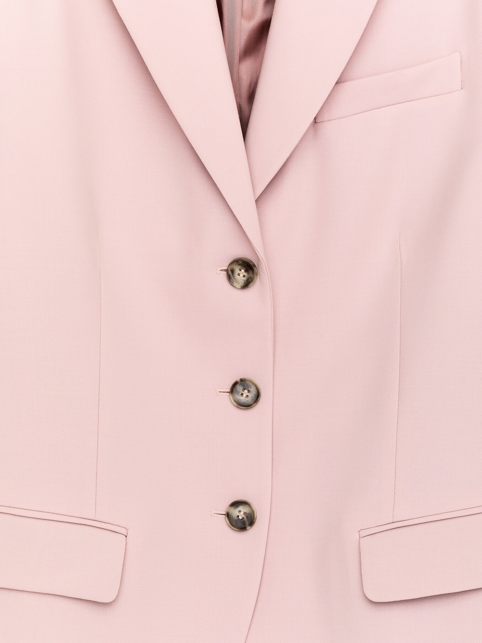 Blazer de botonadura única - Salmón - 4