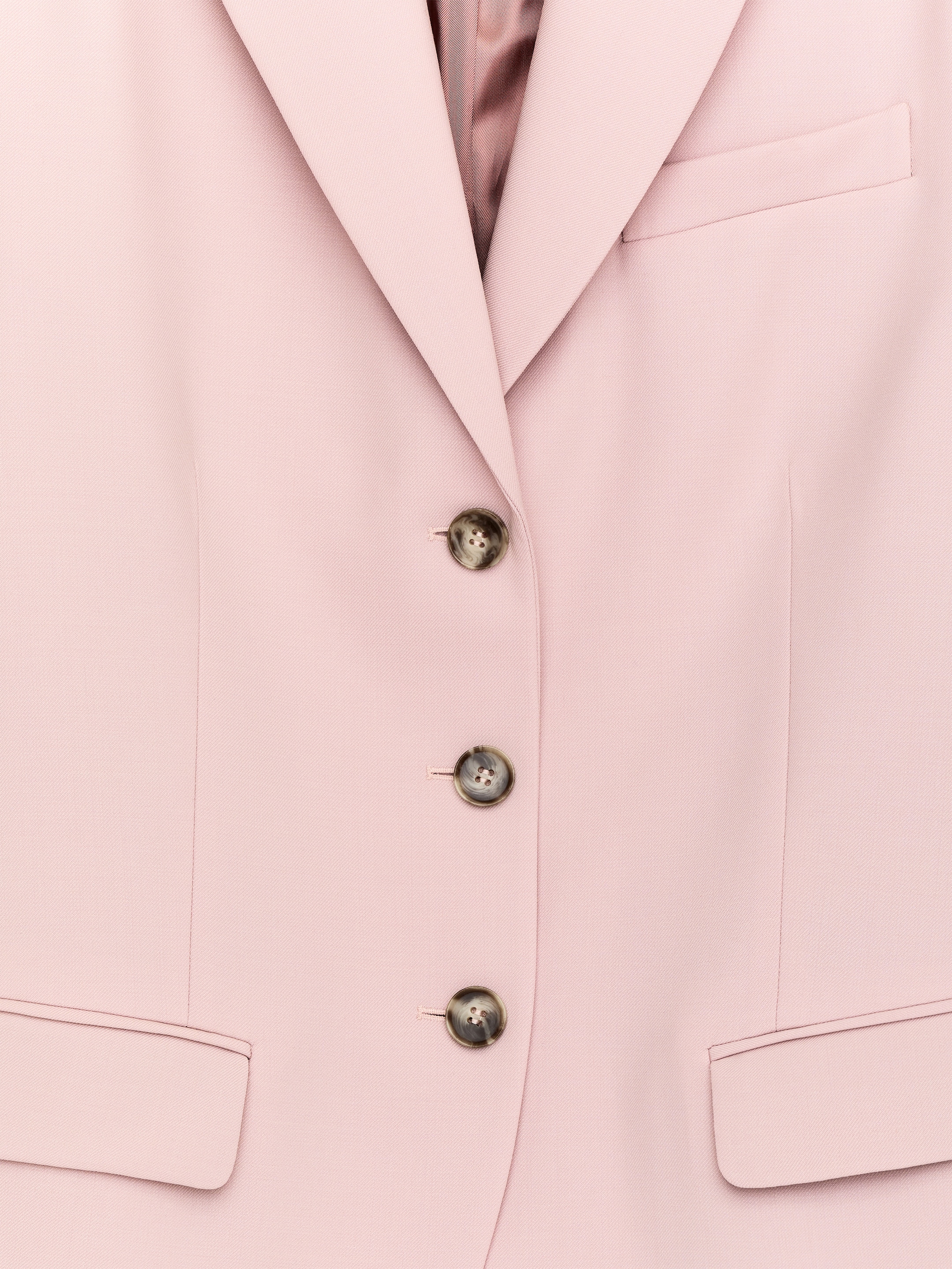 Enkelknäppt kavaj - Rosa - Regular fit - Women - StillMedia/DescriptiveDetail - 1